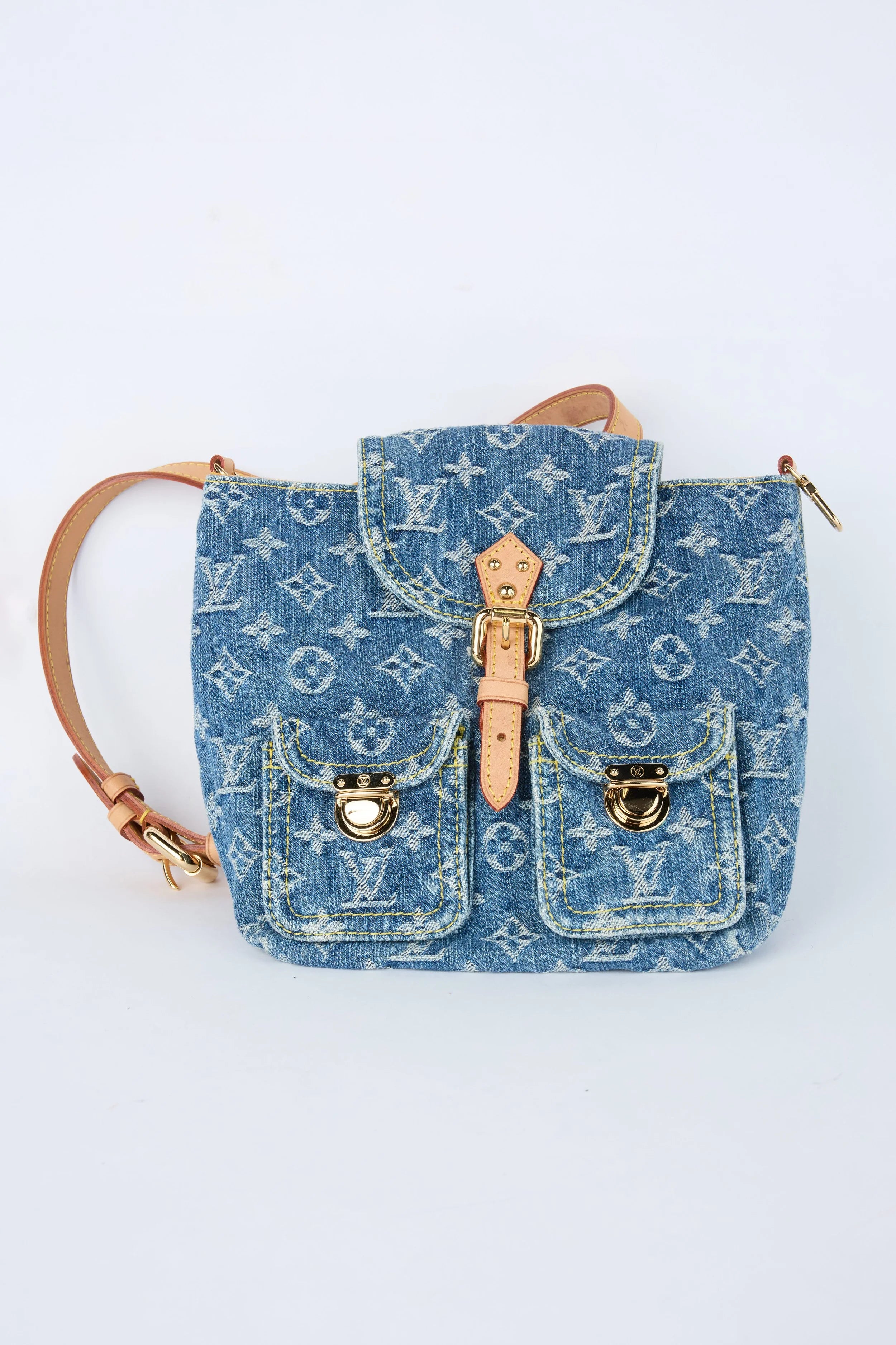 LOUIS VUITTON DENIM BACKPACK