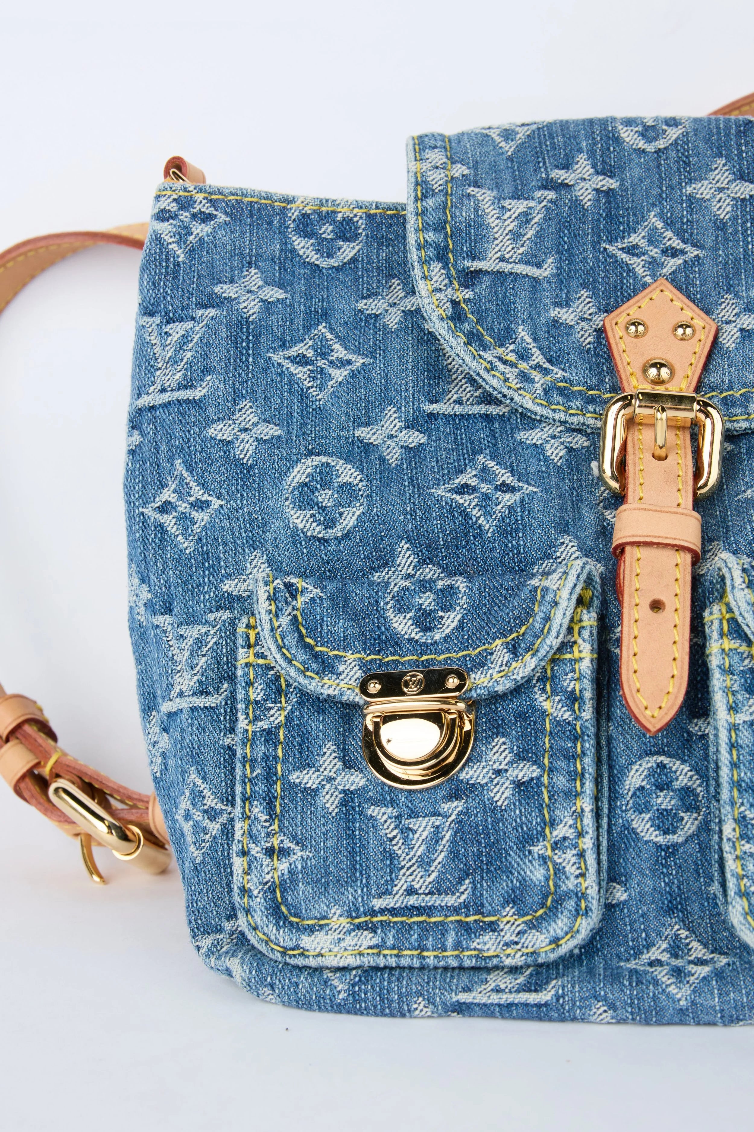 LOUIS VUITTON DENIM BACKPACK