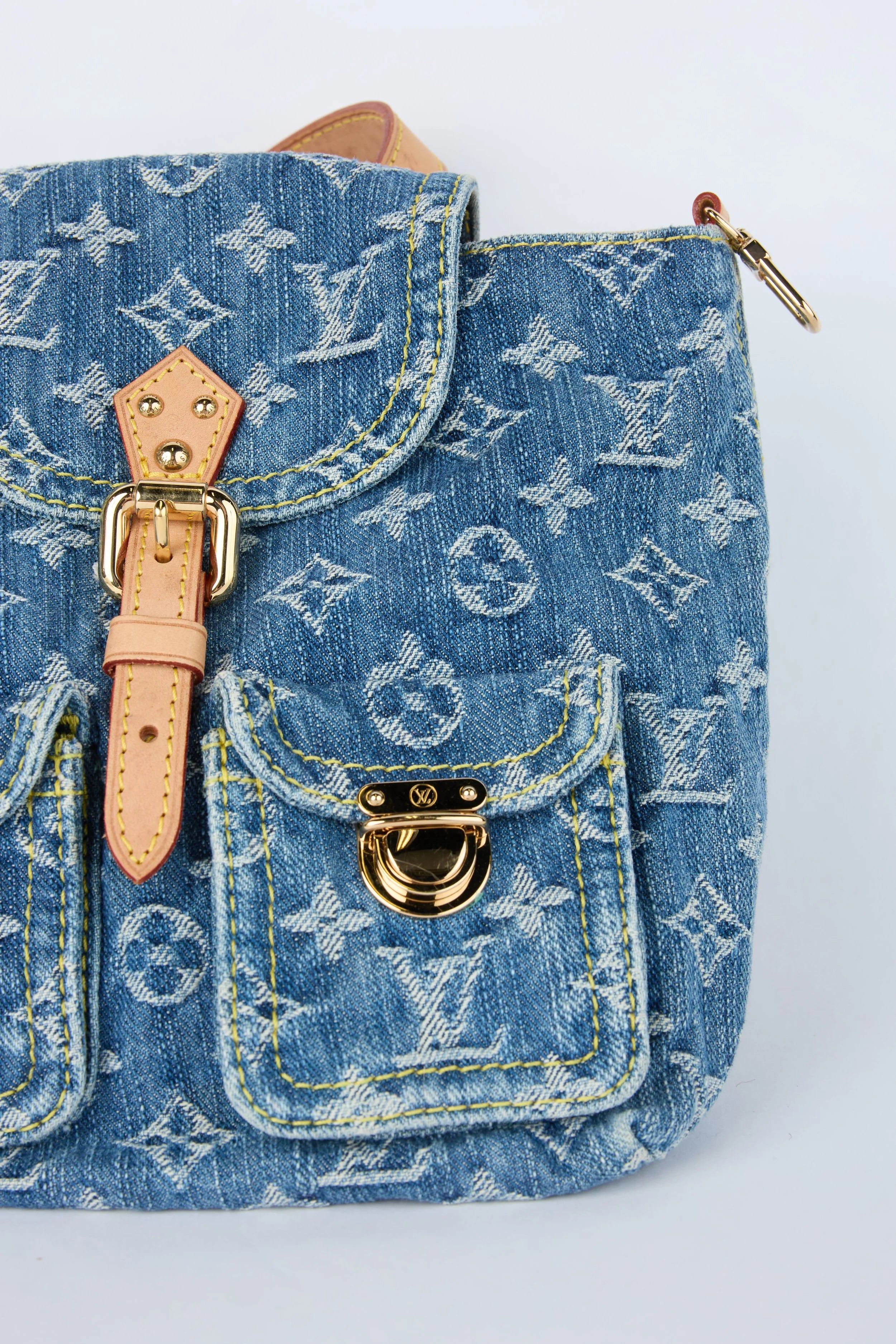 LOUIS VUITTON DENIM BACKPACK