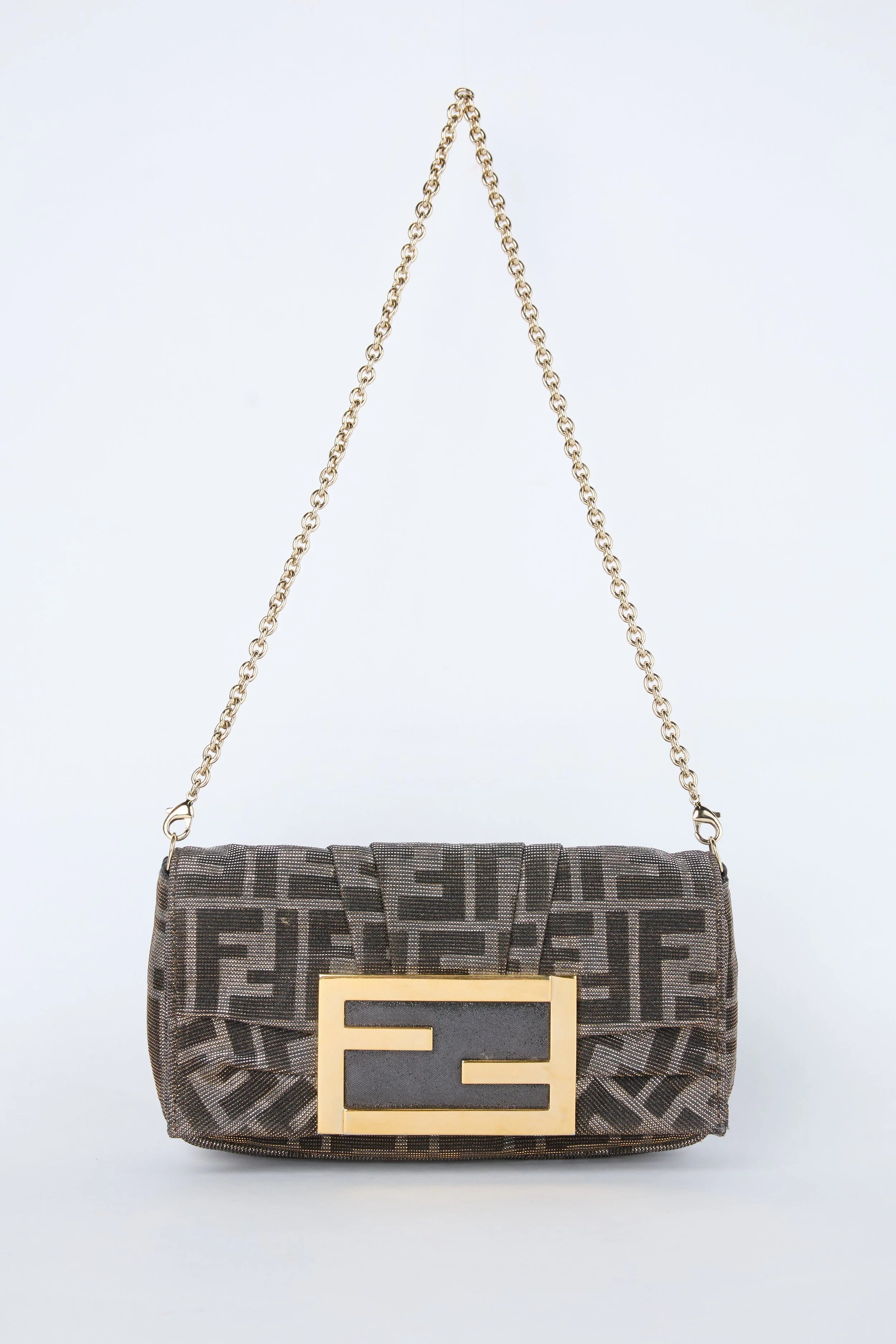FENDI METALLIC MIA POCHETTE