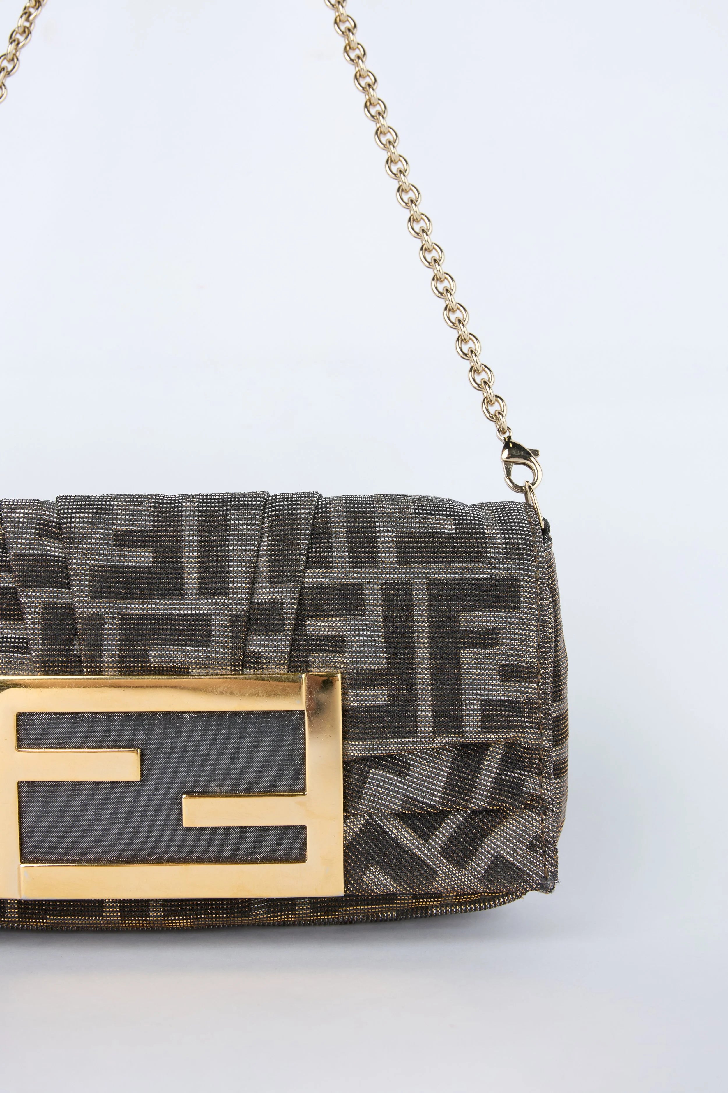 FENDI METALLIC MIA POCHETTE