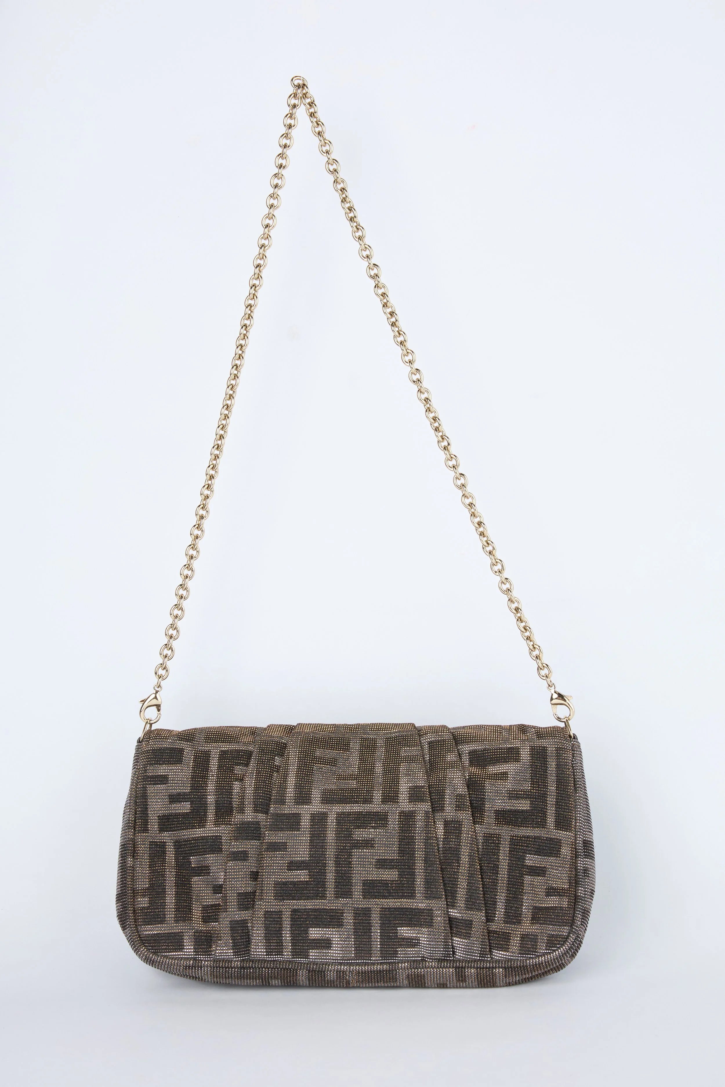 FENDI METALLIC MIA POCHETTE
