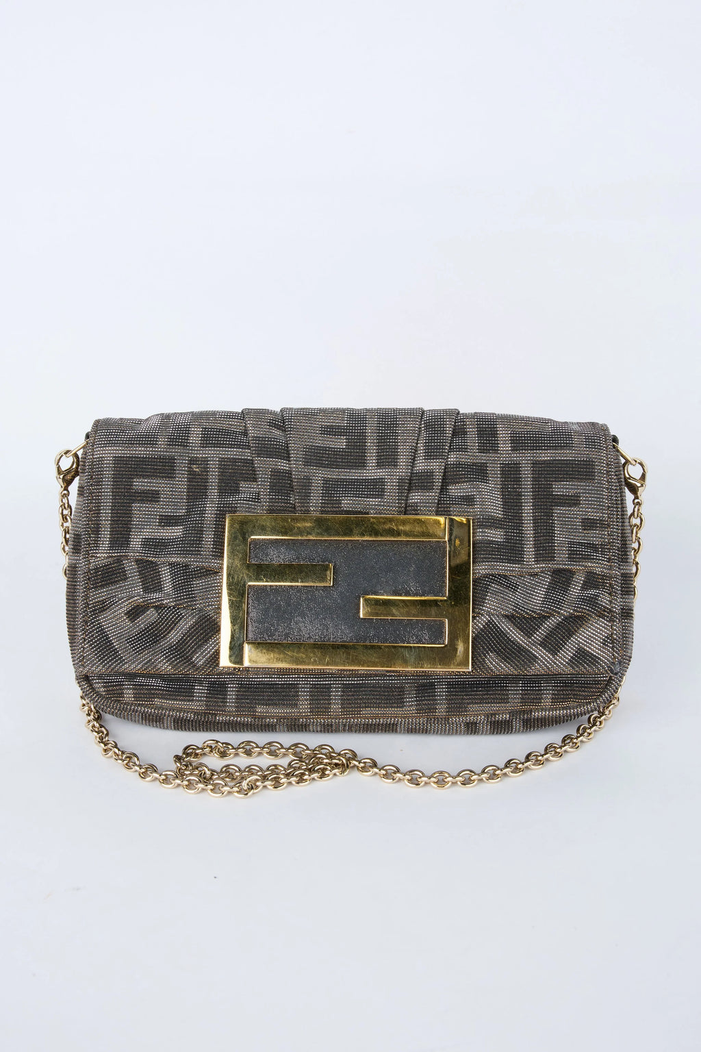 FENDI METALLIC MIA POCHETTE
