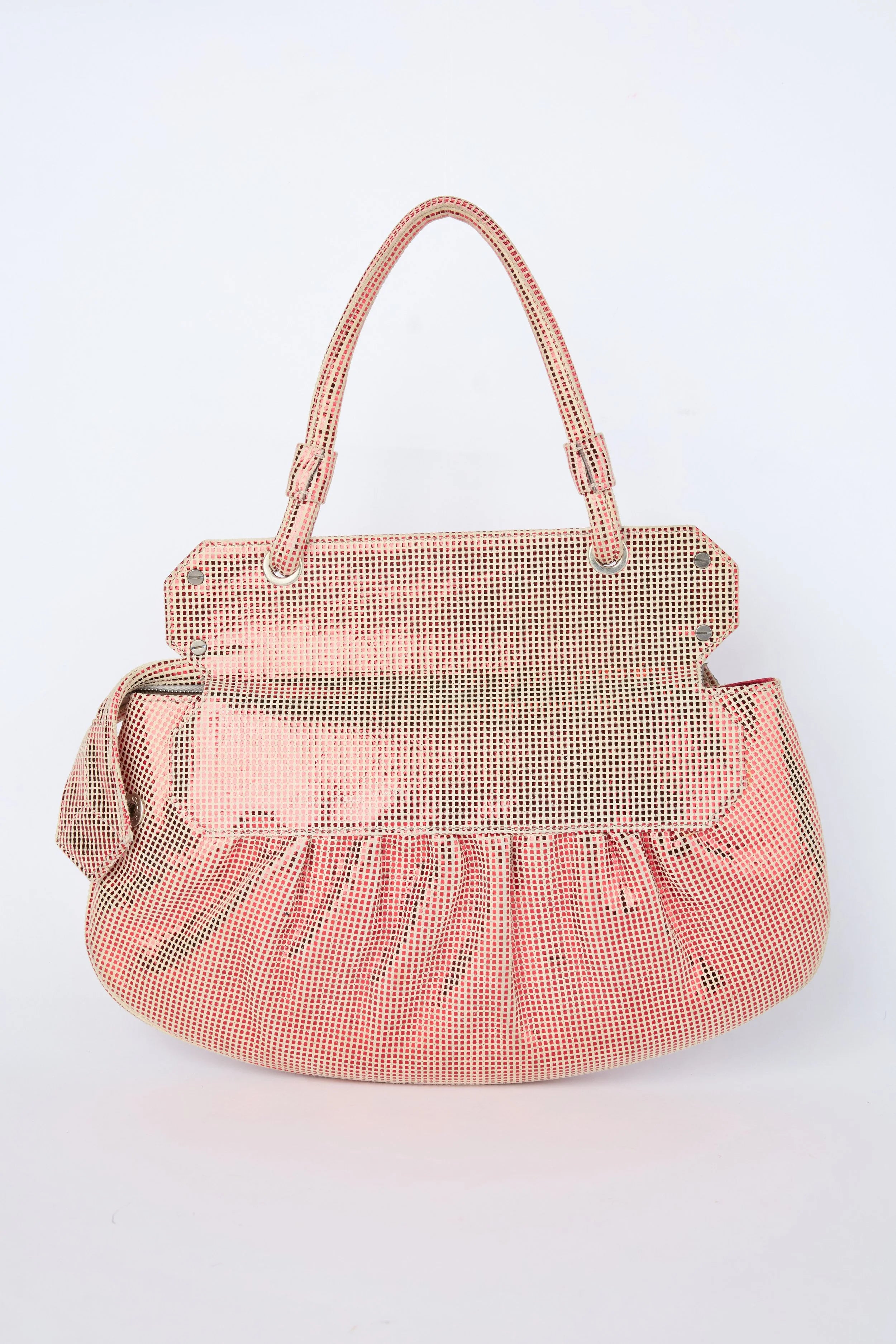 FENDI RED DISCO CLUTCH