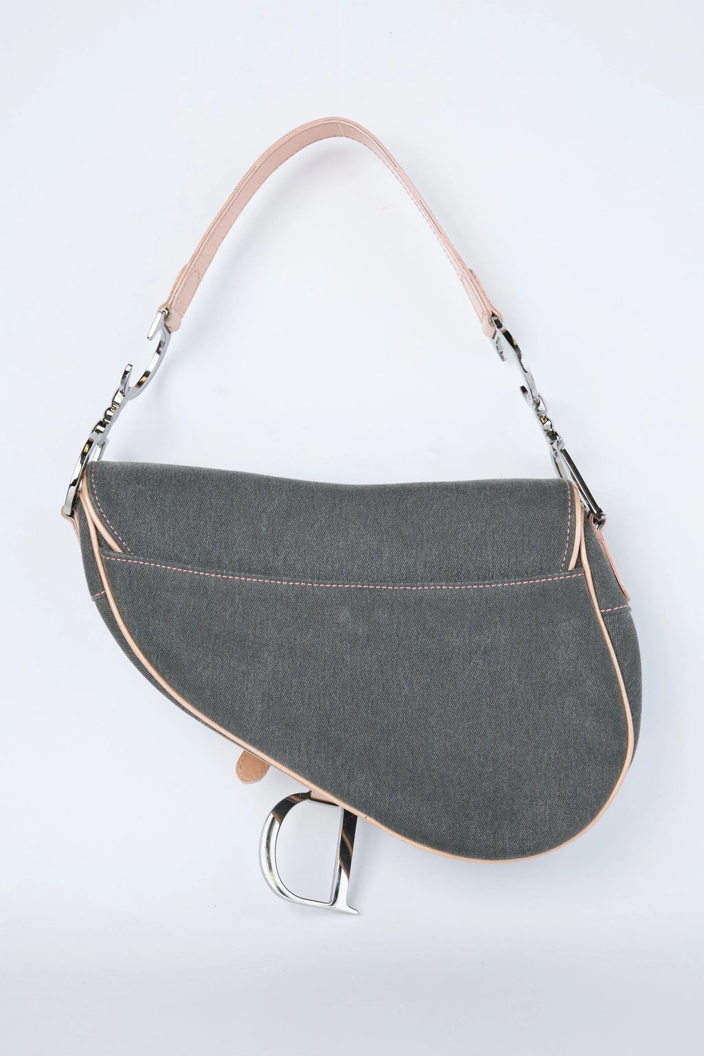 DIOR DENIM & PINK SADDLE