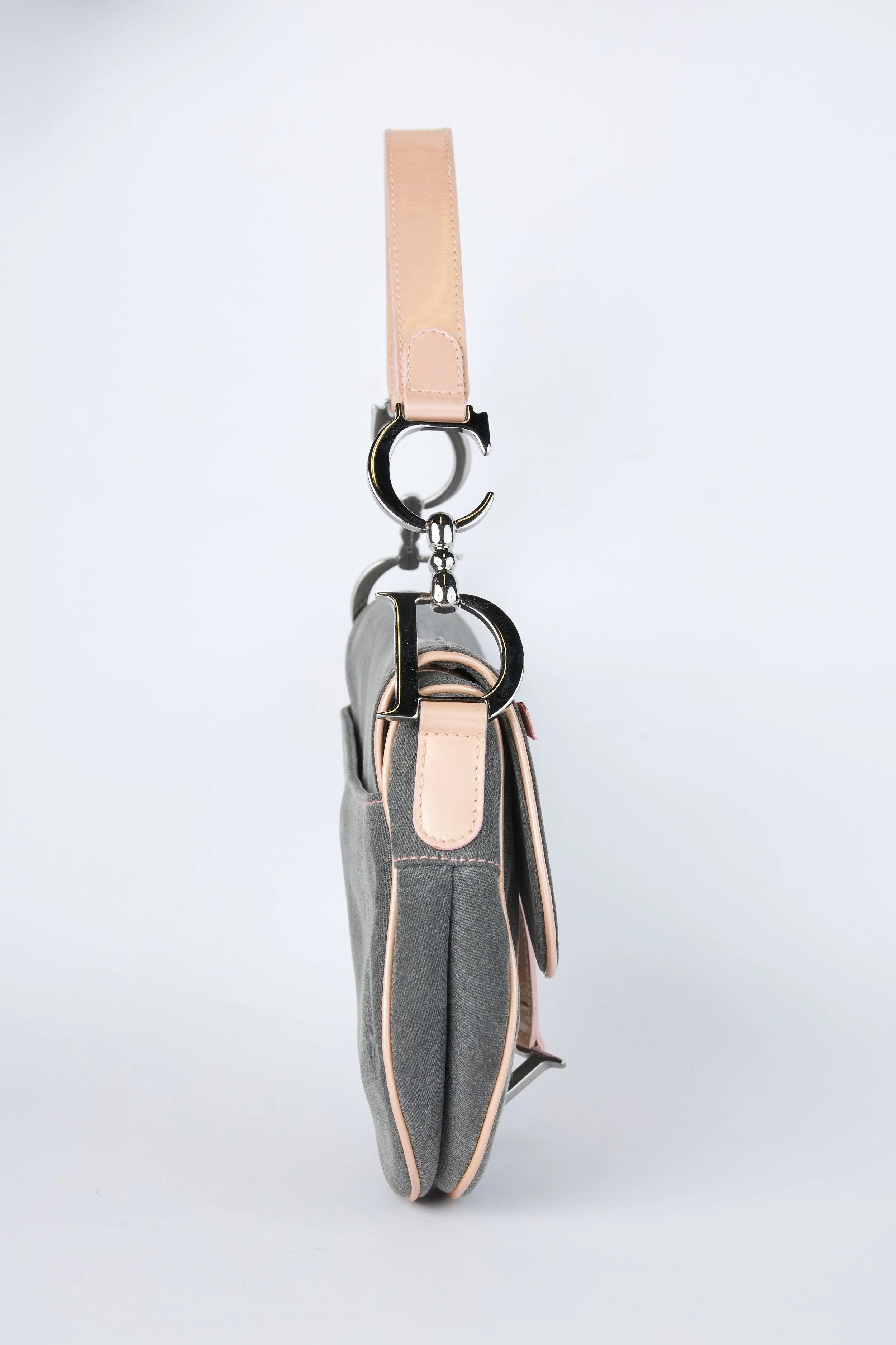 DIOR DENIM & PINK SADDLE