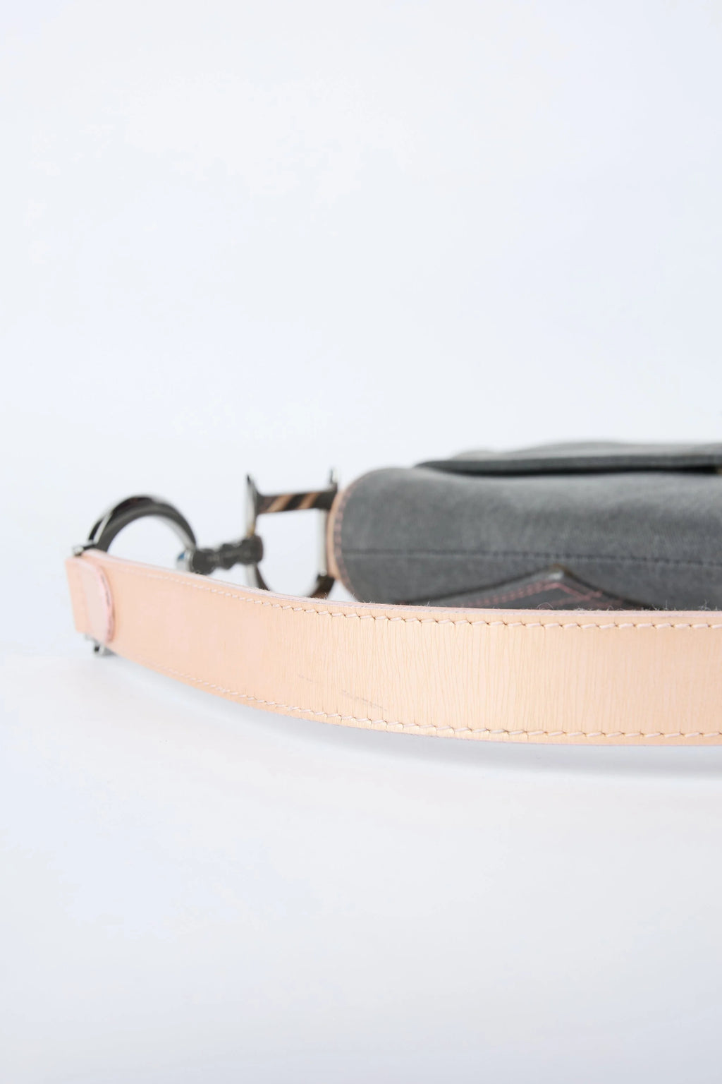 DIOR DENIM & PINK SADDLE