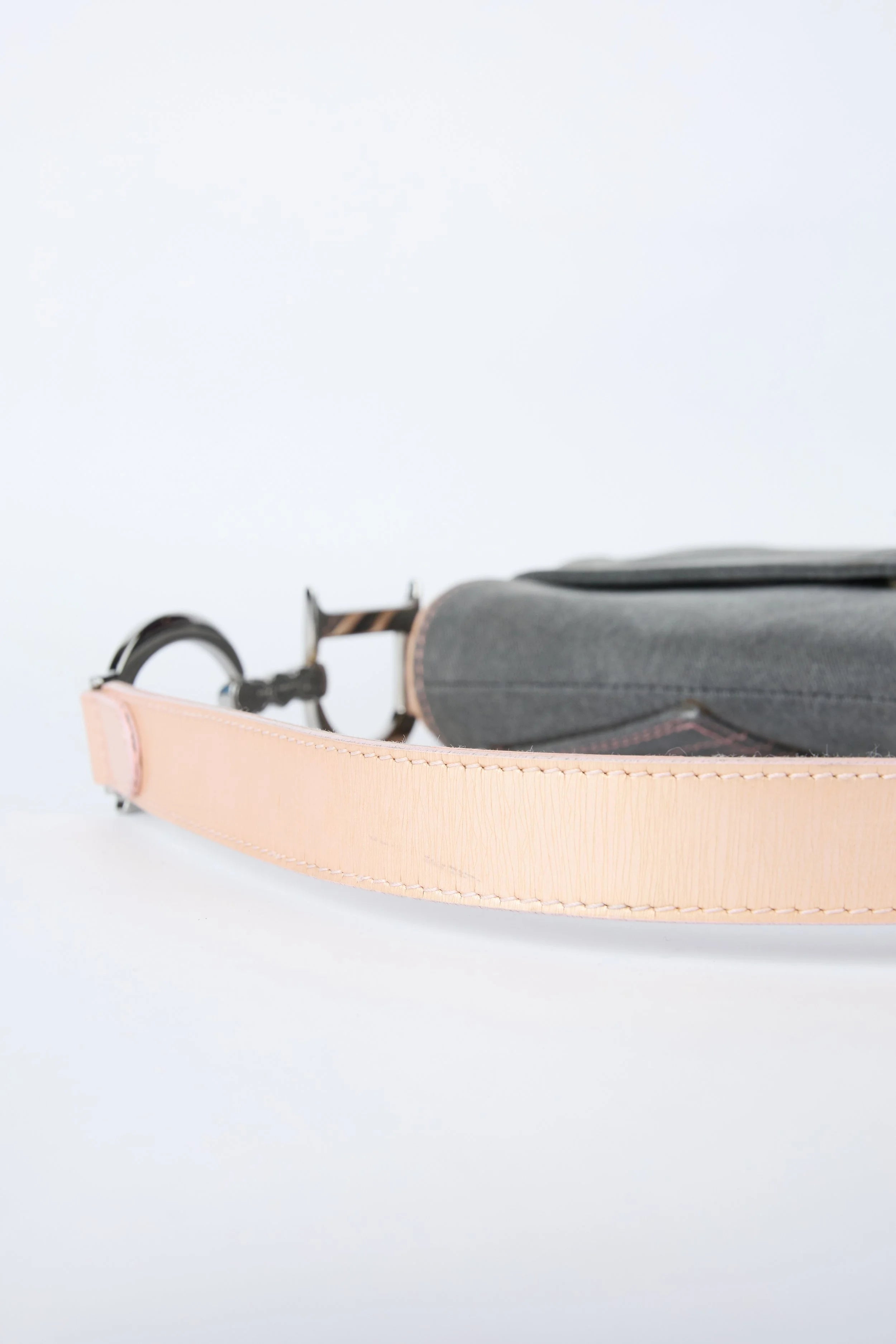 DIOR DENIM & PINK SADDLE