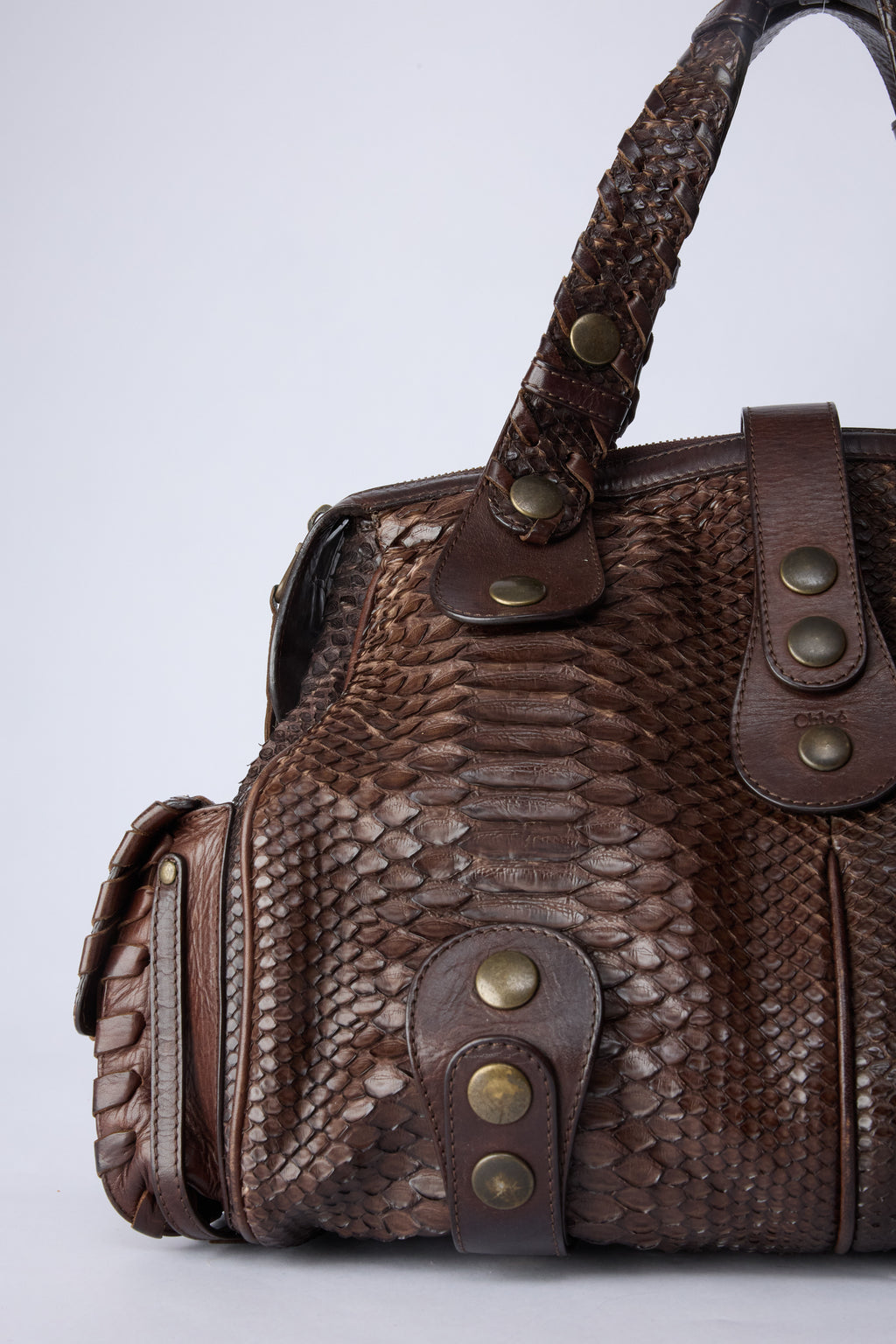 CHLOE BROWN SILVERADO HOBO