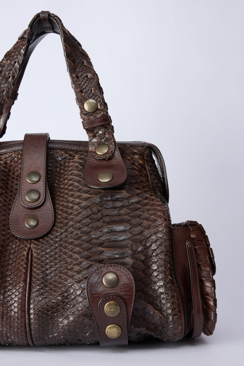 CHLOE BROWN SILVERADO HOBO