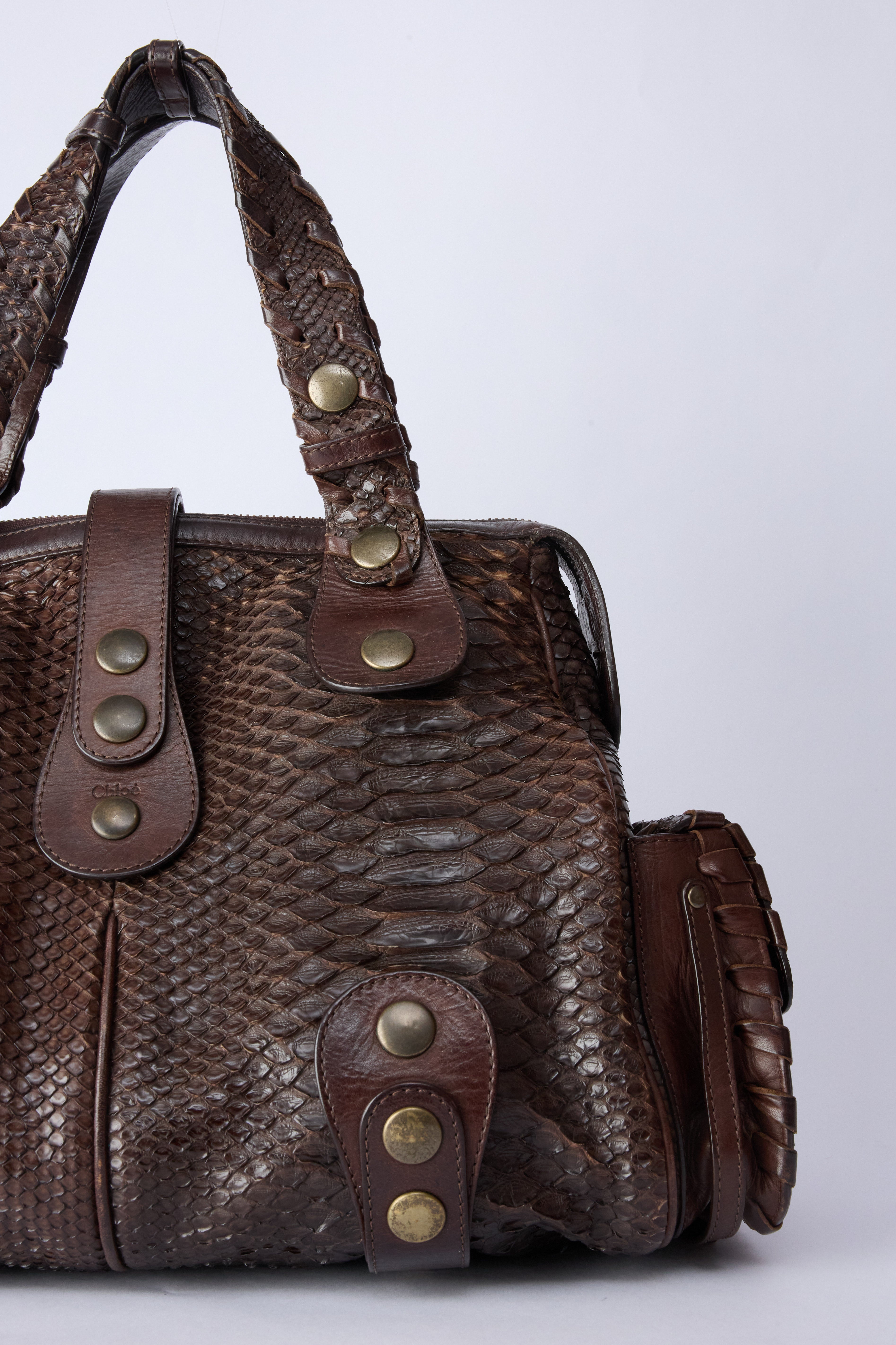 CHLOE BROWN SILVERADO HOBO
