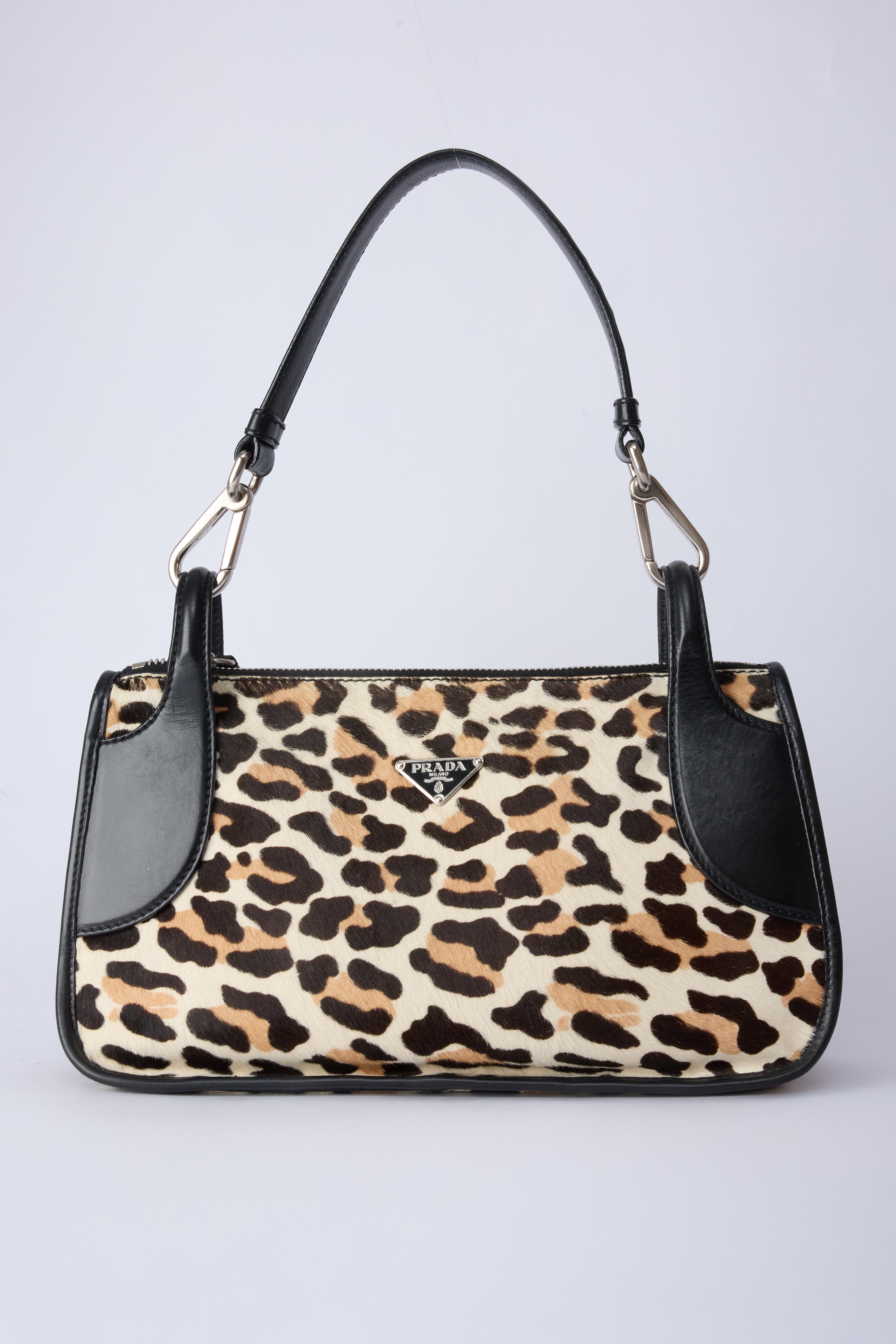 PRADA LEOPARD PONYHAIR BAG
