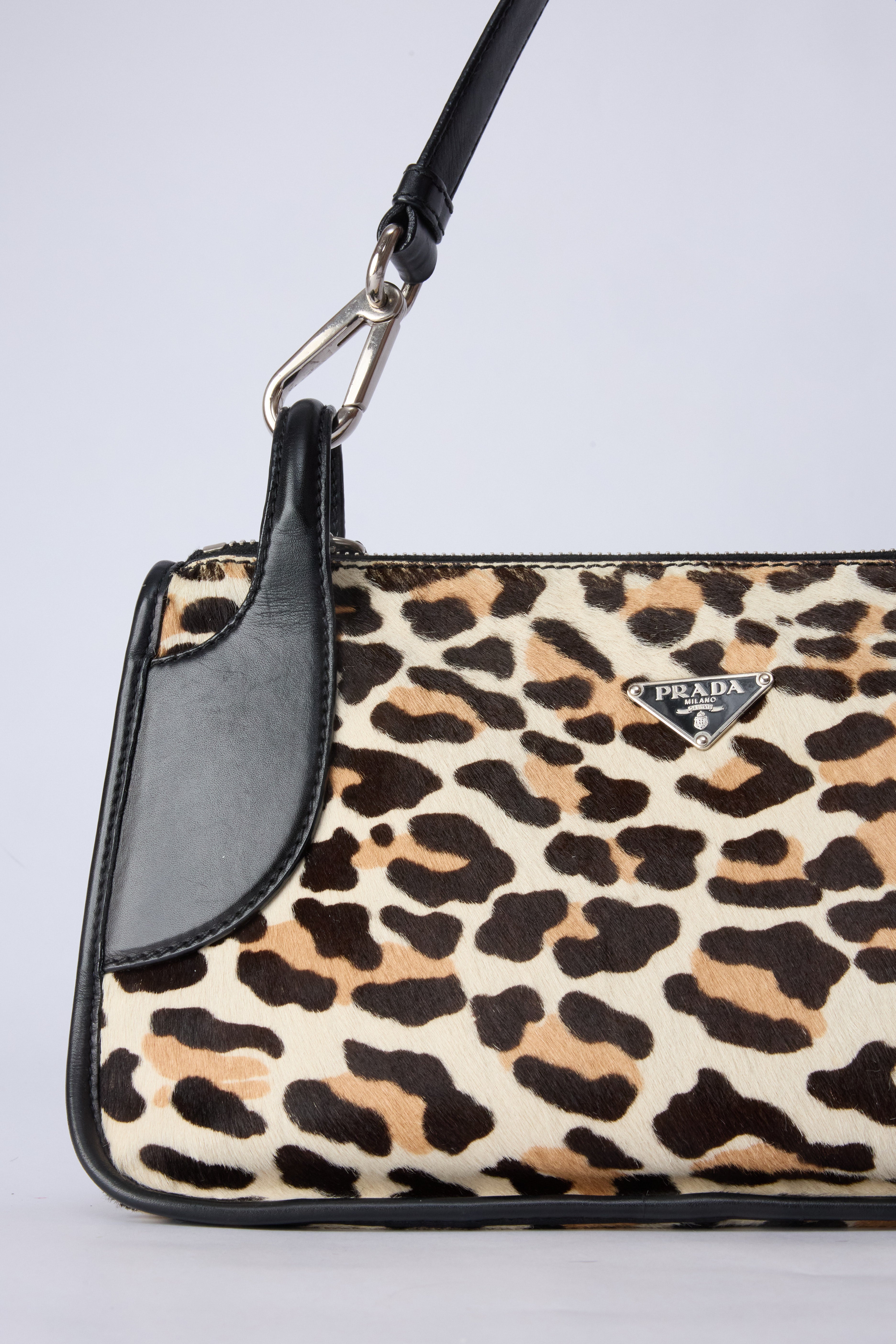 PRADA LEOPARD PONYHAIR BAG
