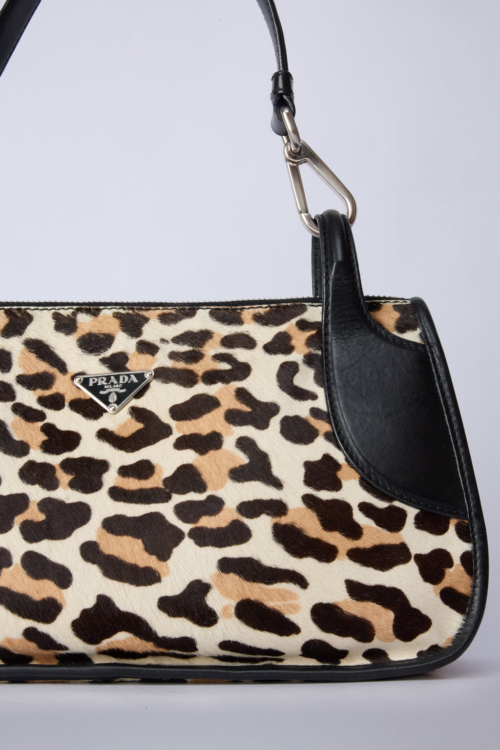 PRADA LEOPARD PONYHAIR BAG