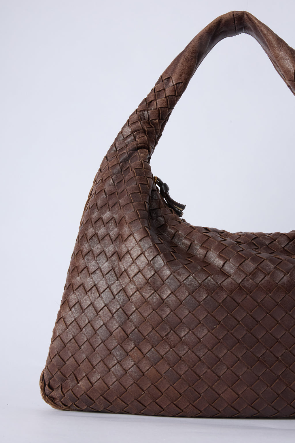 BOTTEGA BROWN HOBO BAG