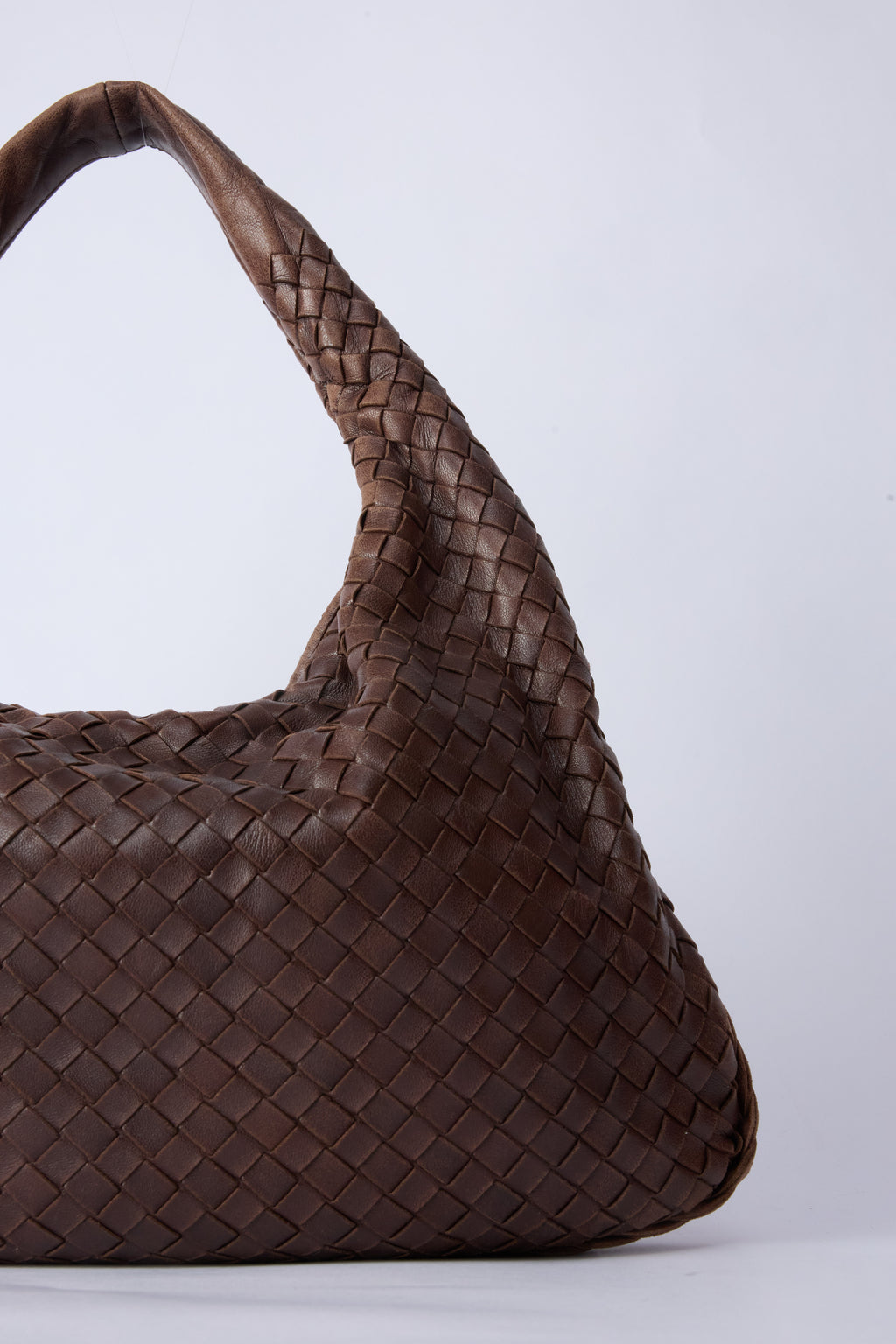 BOTTEGA BROWN HOBO BAG