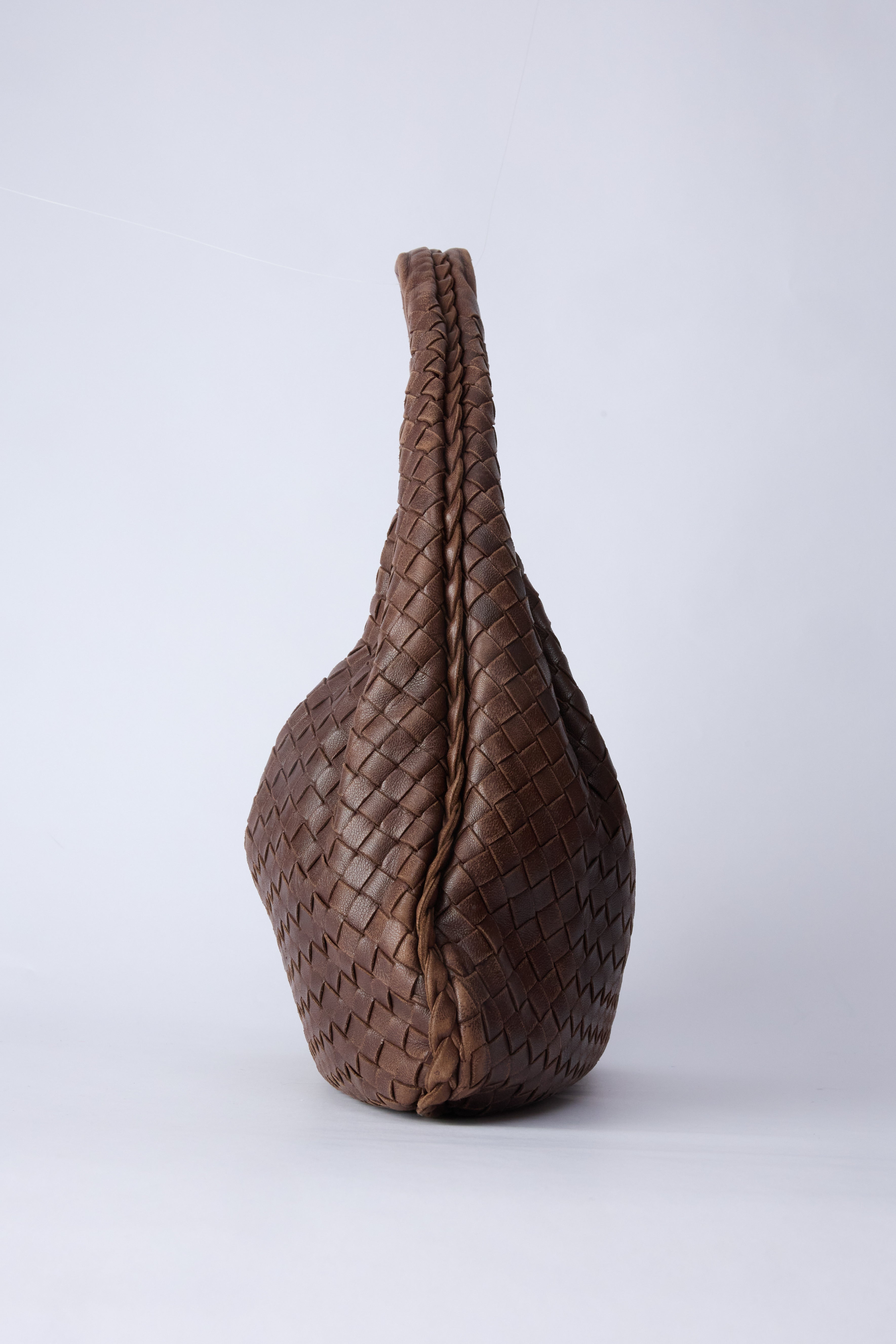 BOTTEGA BROWN HOBO BAG