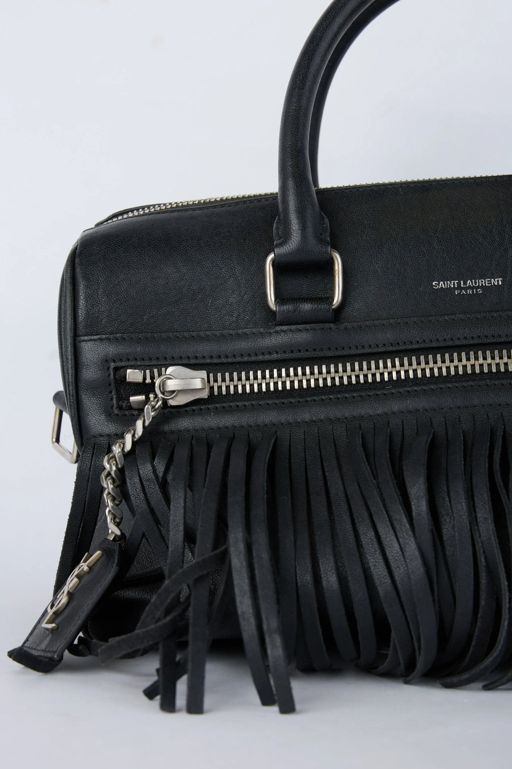 YSL FRINGE DUFFLE BAG