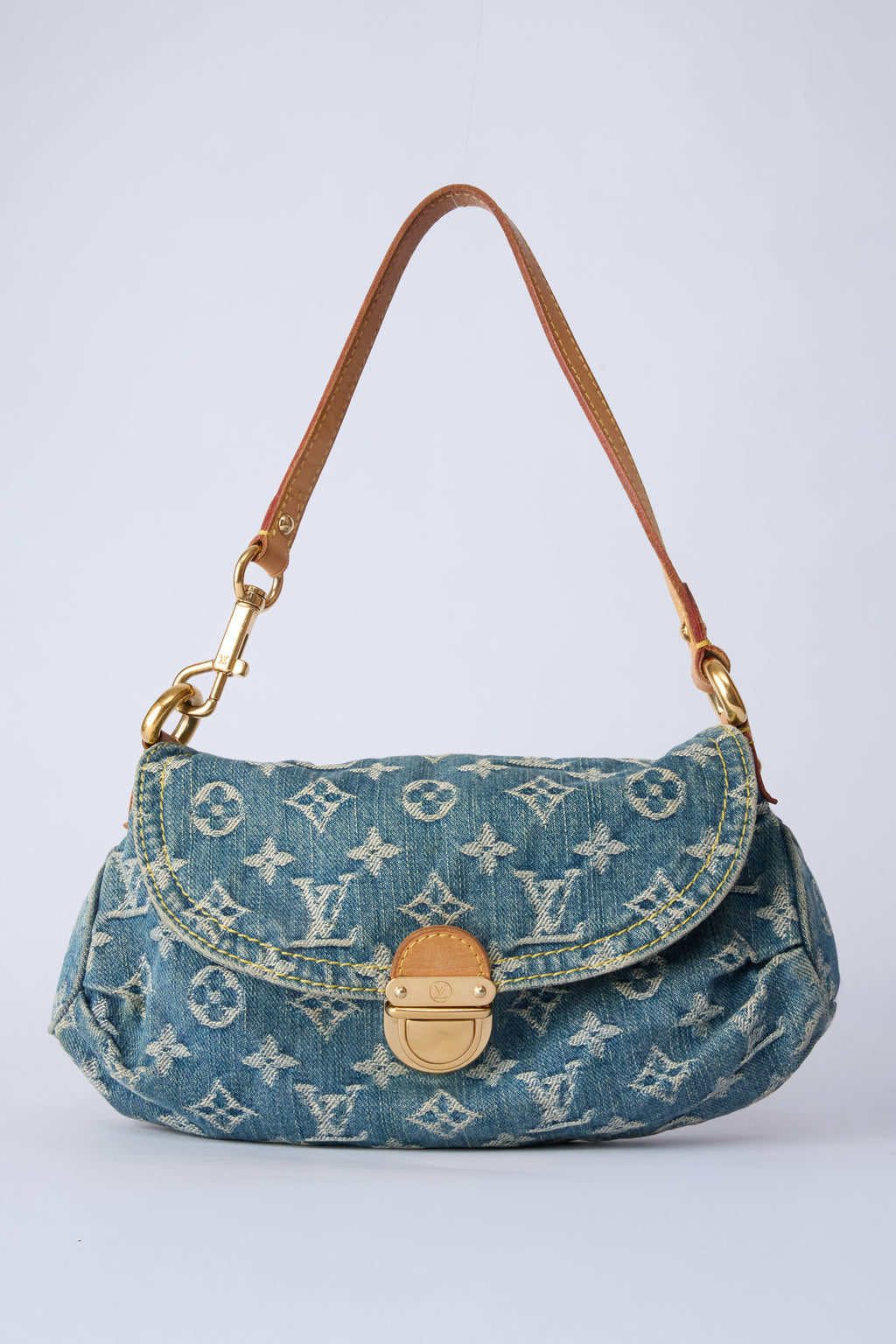LOUIS VUITTON DENIM PLEATY