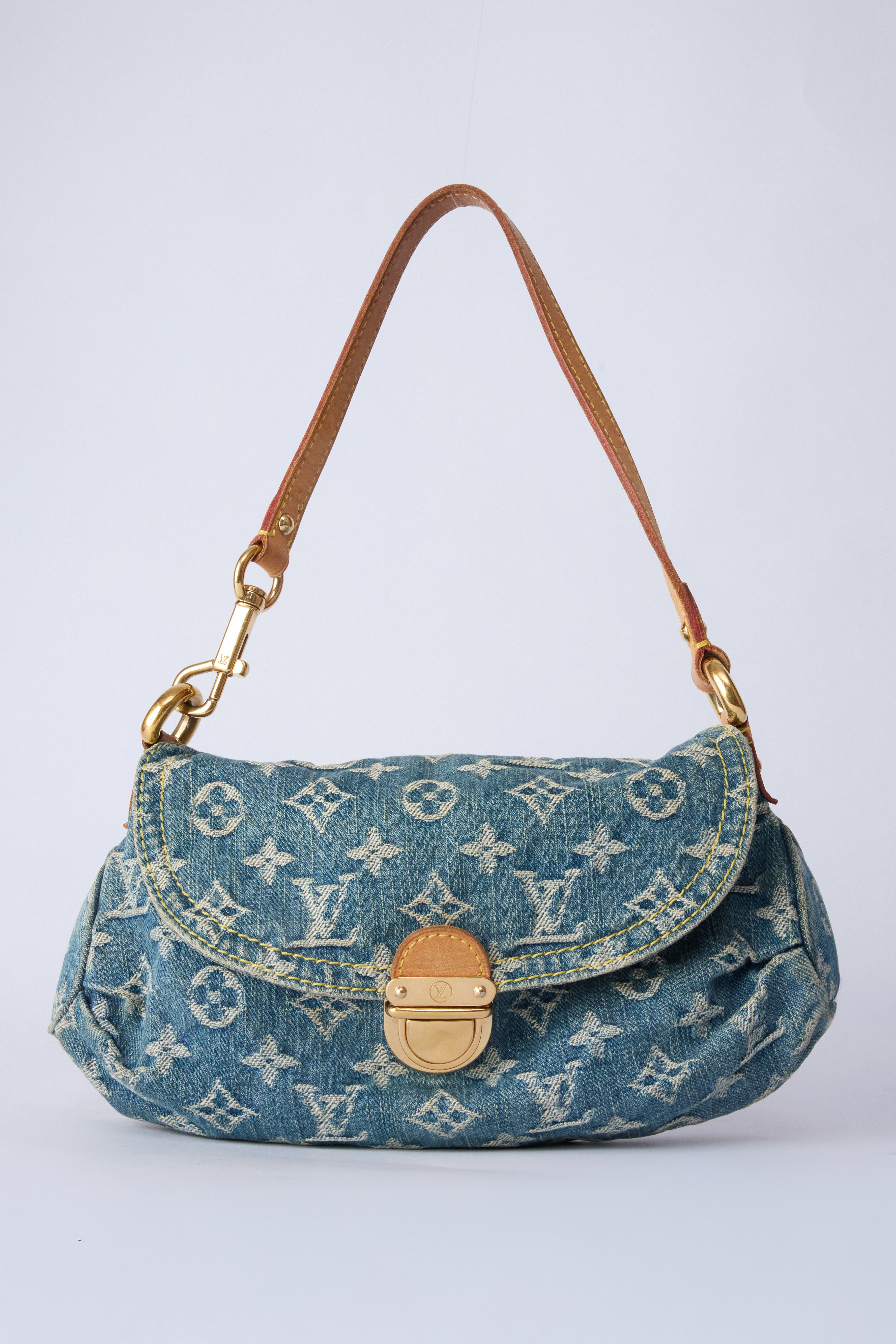 LOUIS VUITTON DENIM PLEATY