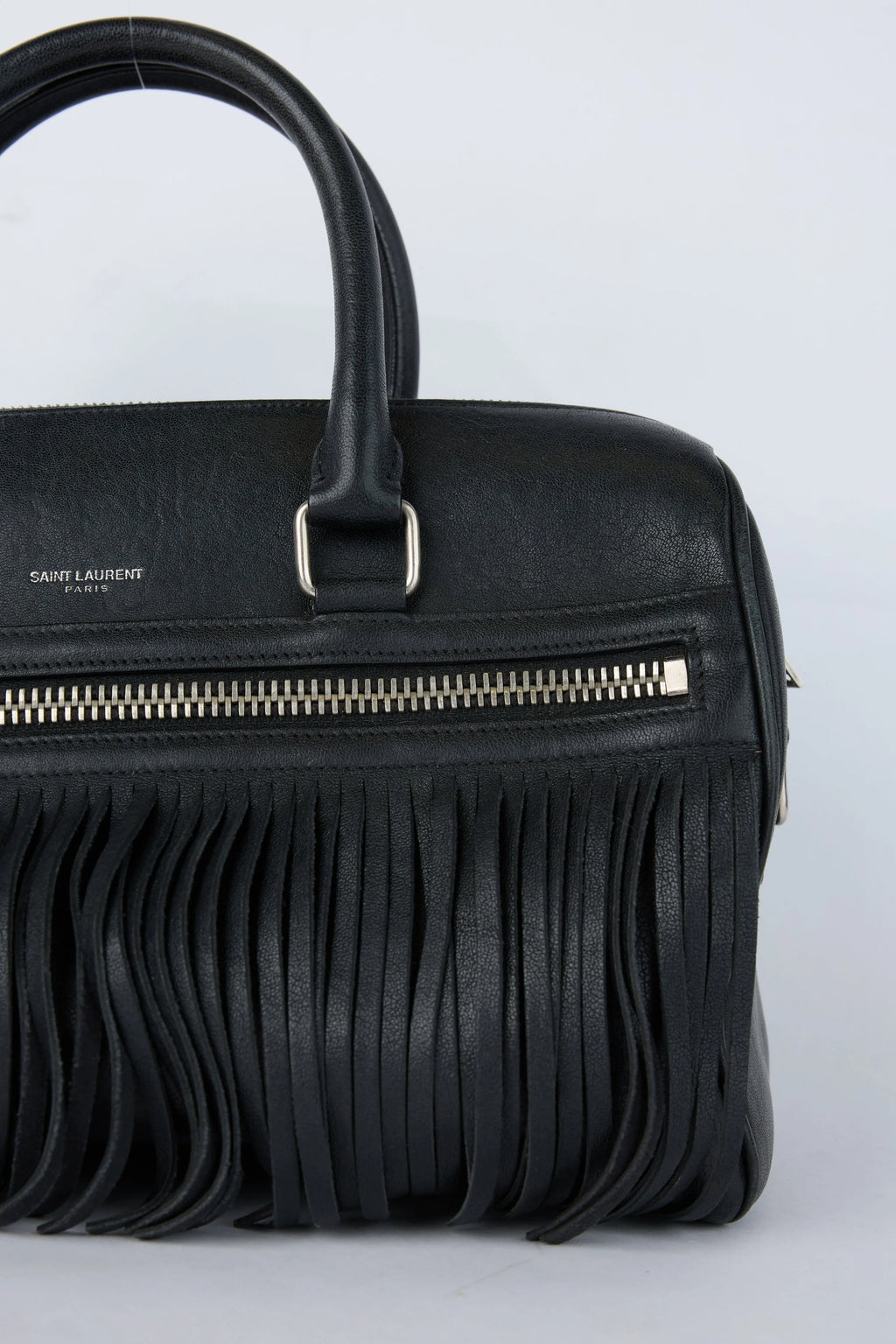 YSL FRINGE DUFFLE BAG