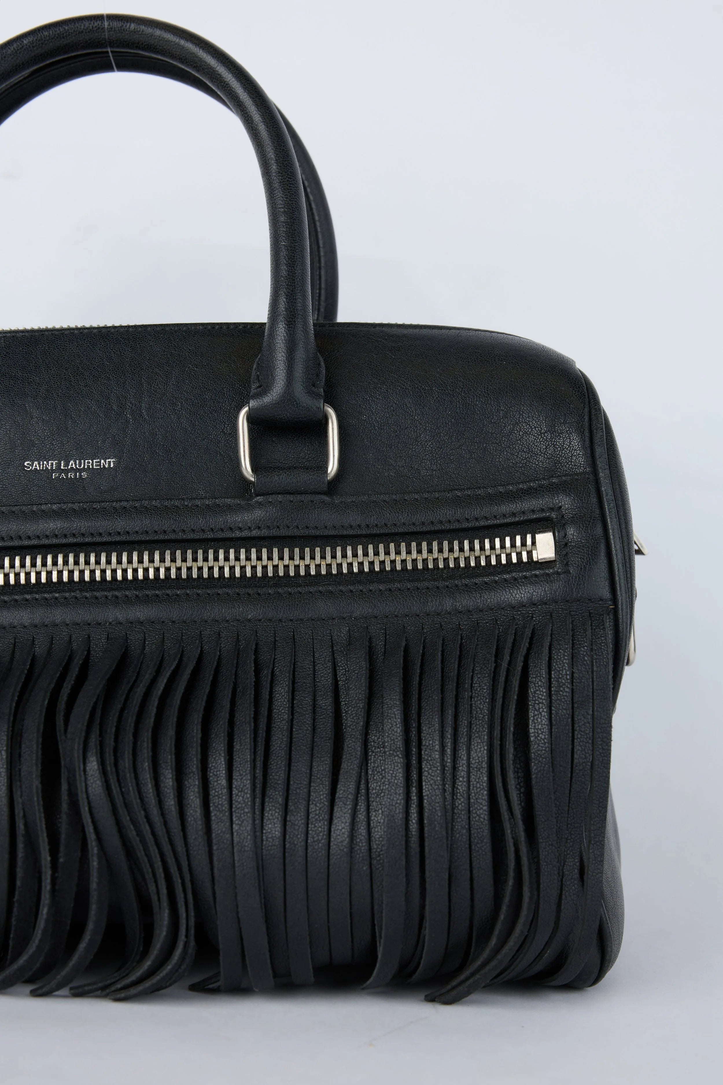 YSL FRINGE DUFFLE BAG