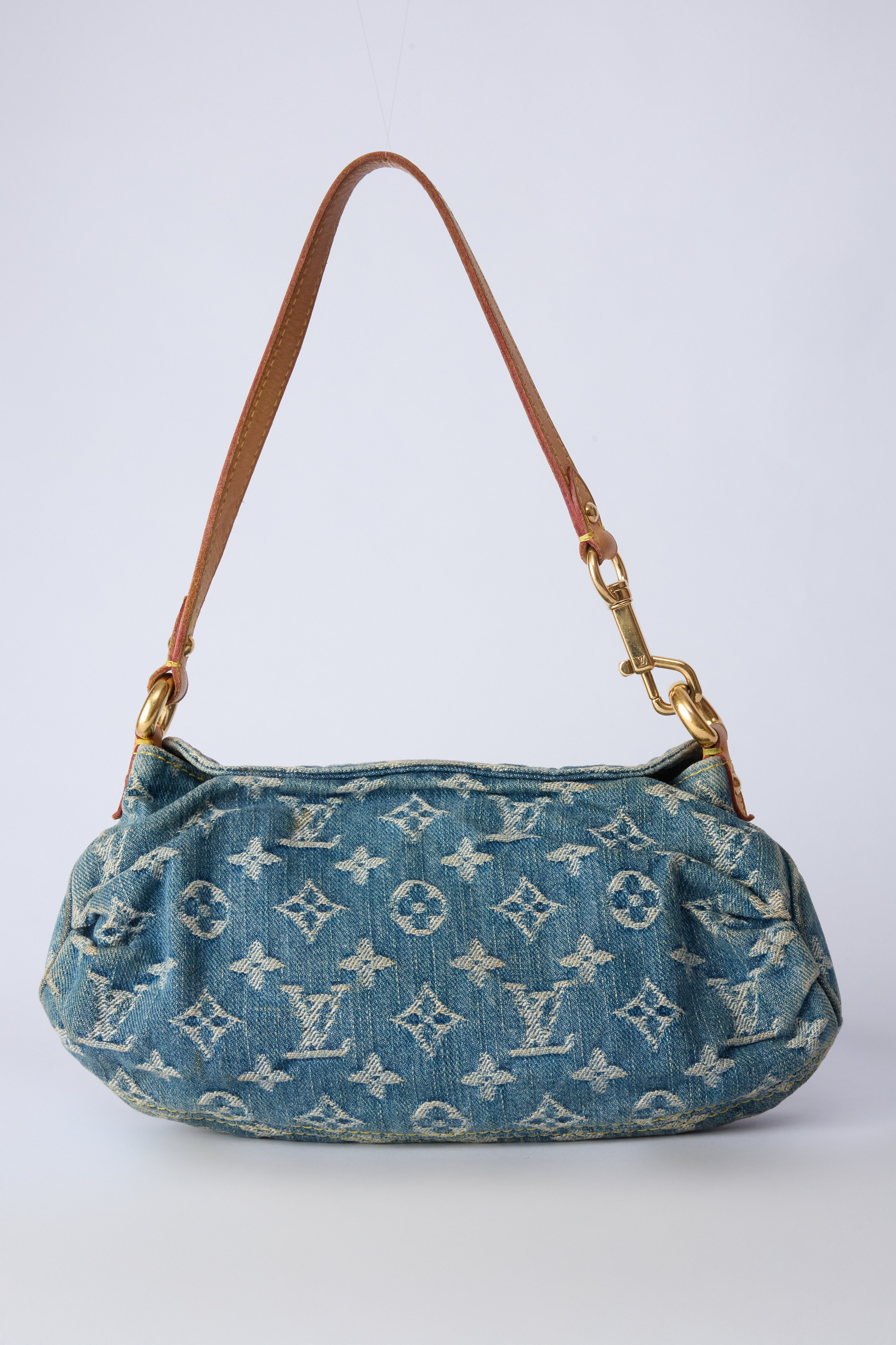 LOUIS VUITTON DENIM PLEATY
