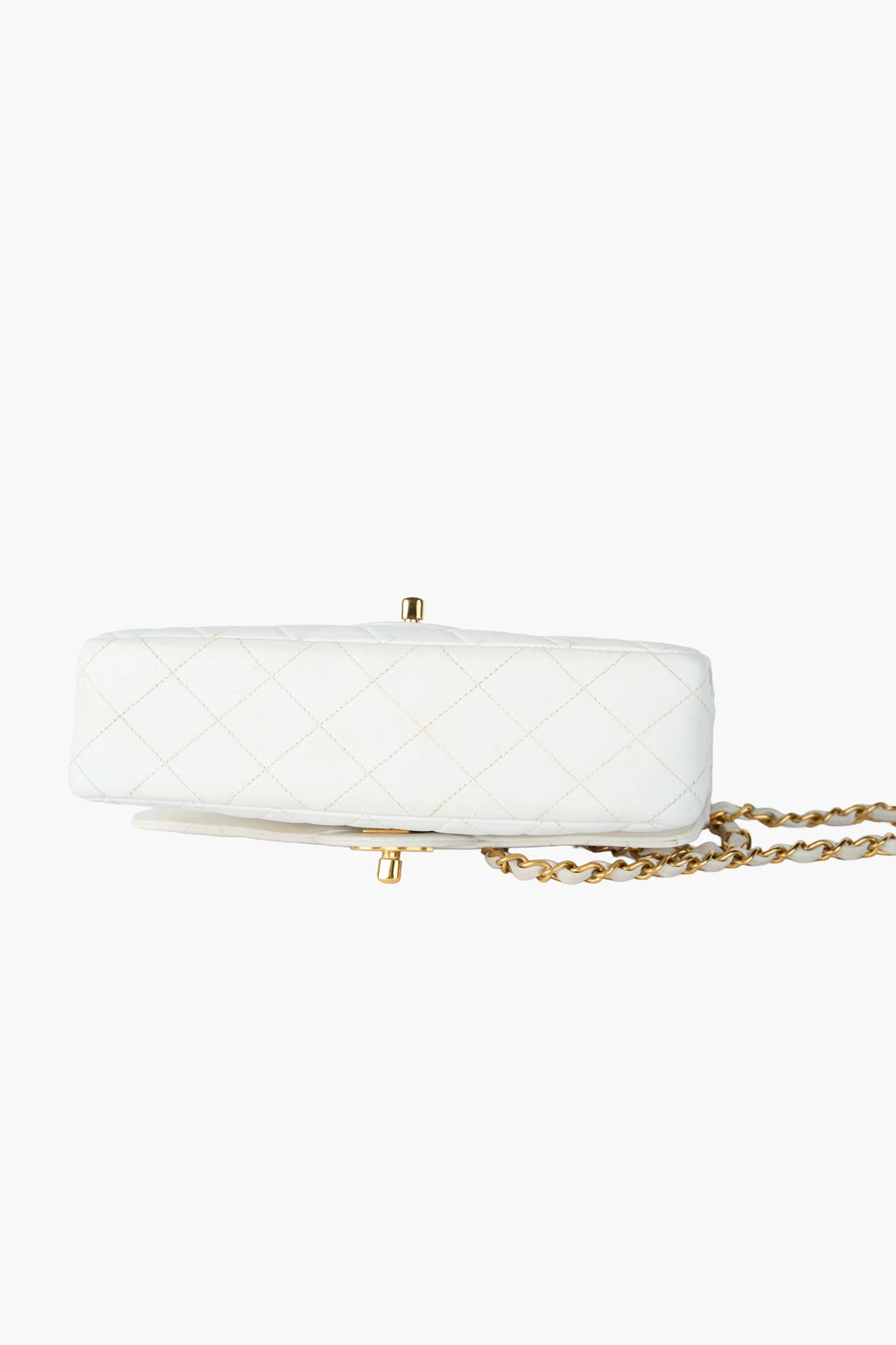 Chanel Double-Sided White Flap Bag
