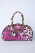 DIOR PURPLE LEOPARD DICE GAMBLER