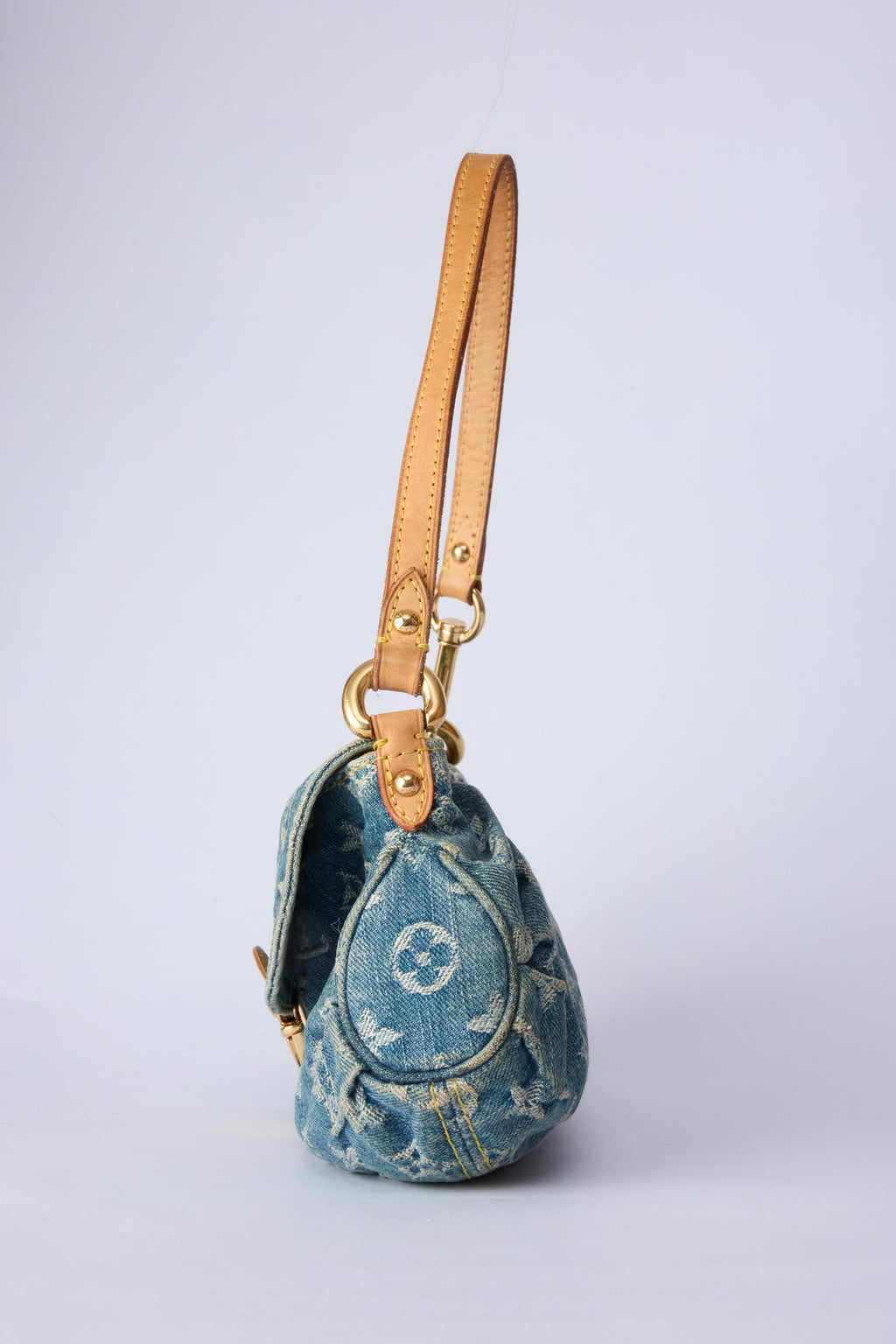 LOUIS VUITTON DENIM PLEATY
