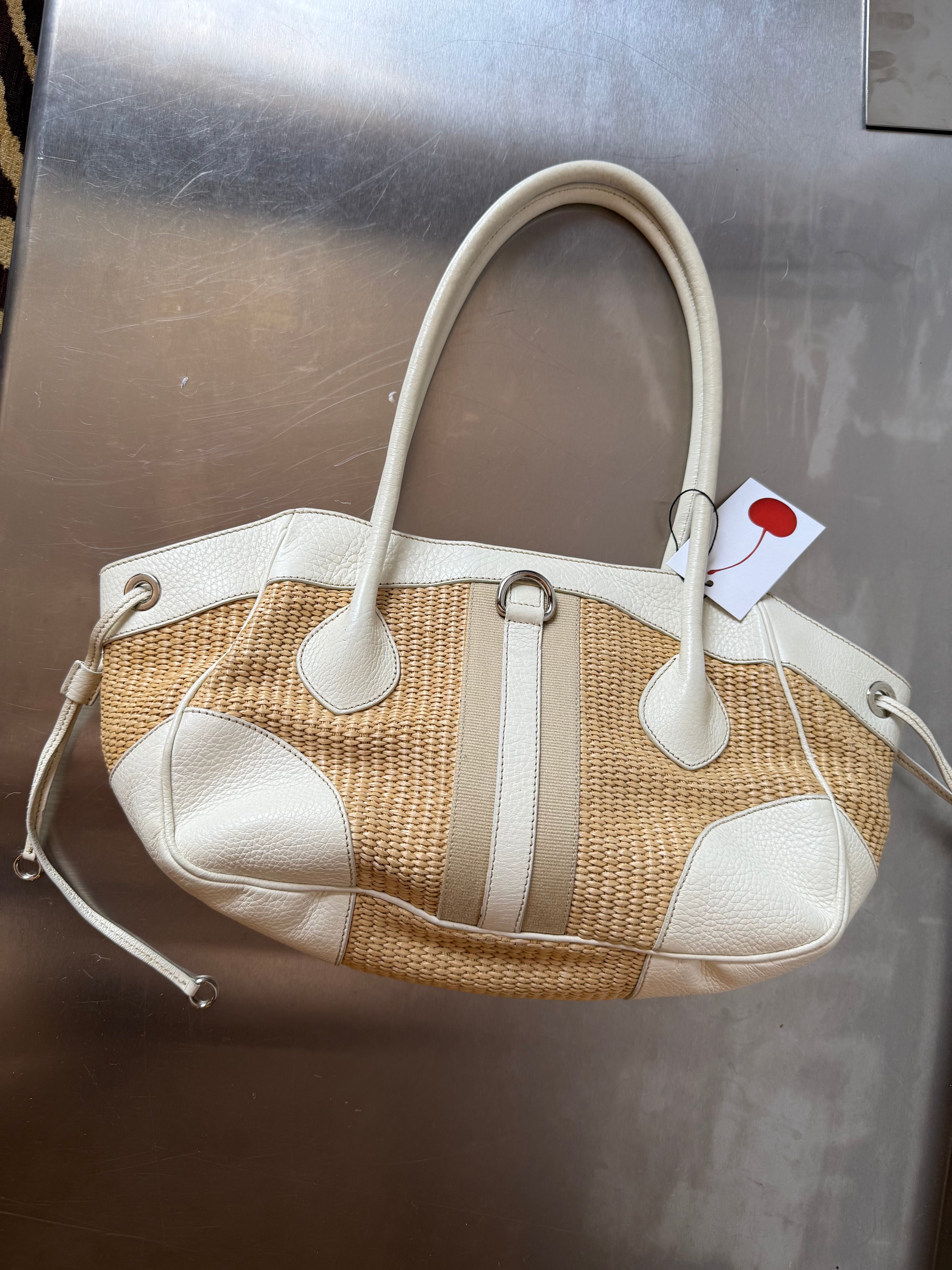 PRADA RAFIA TOTE