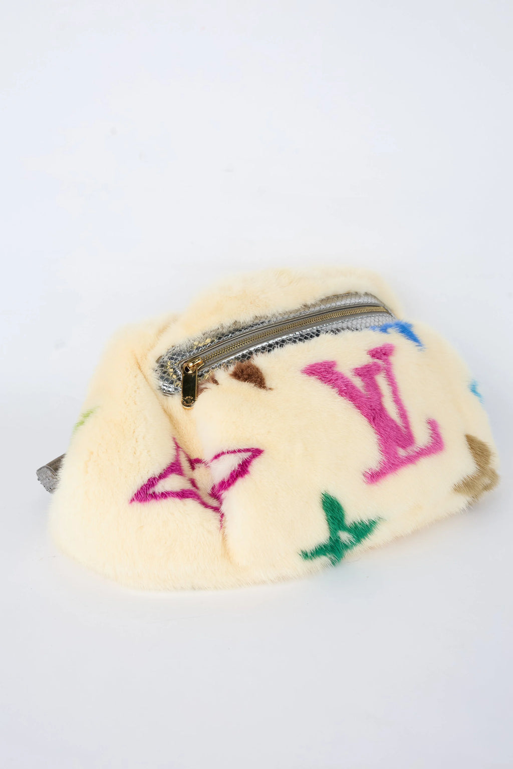RARE LOUIS VUITTON MINK BUM BAG MARC JACOBS 2006