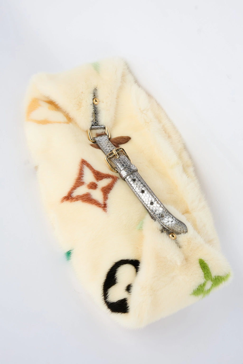RARE LOUIS VUITTON MINK BUM BAG MARC JACOBS 2006