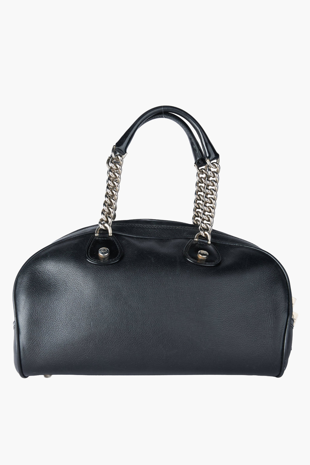 Dior Black Dice Bowler Bag