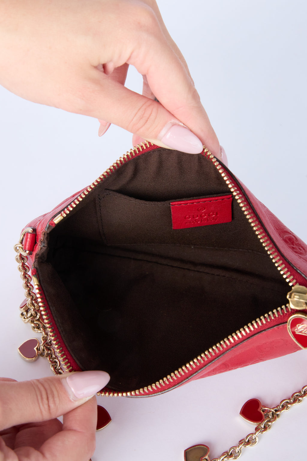 GUCCI HEART POCHETTE