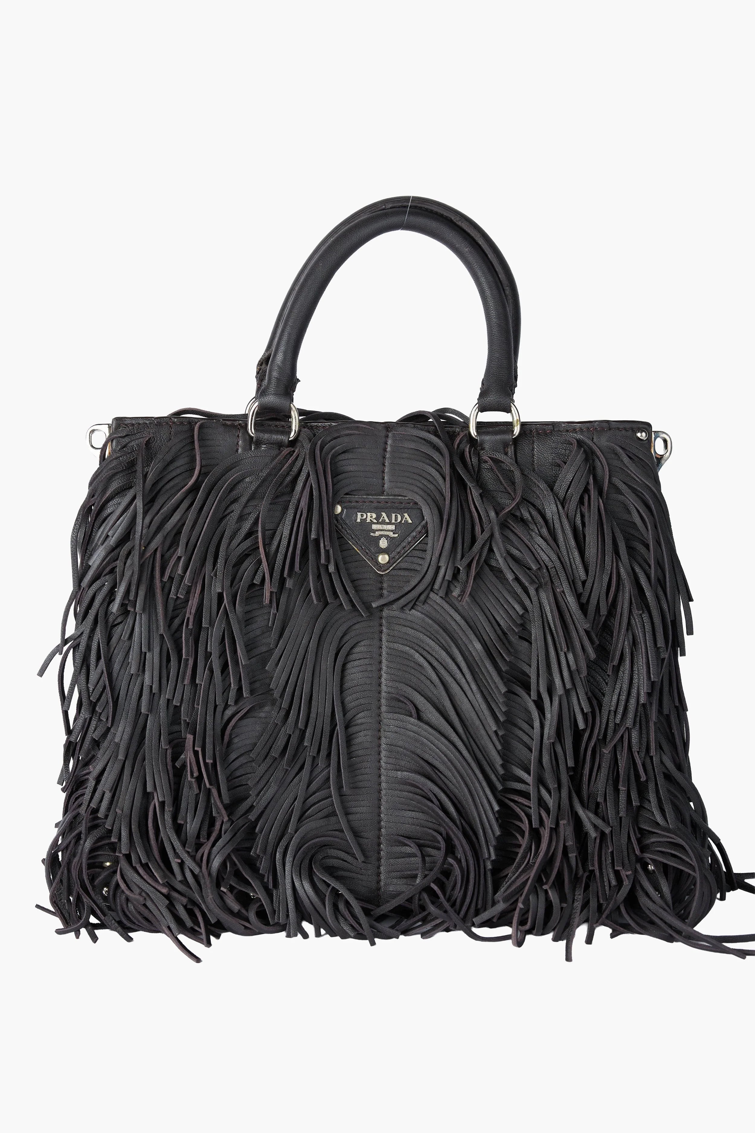 Prada Fringe Nappa Bag