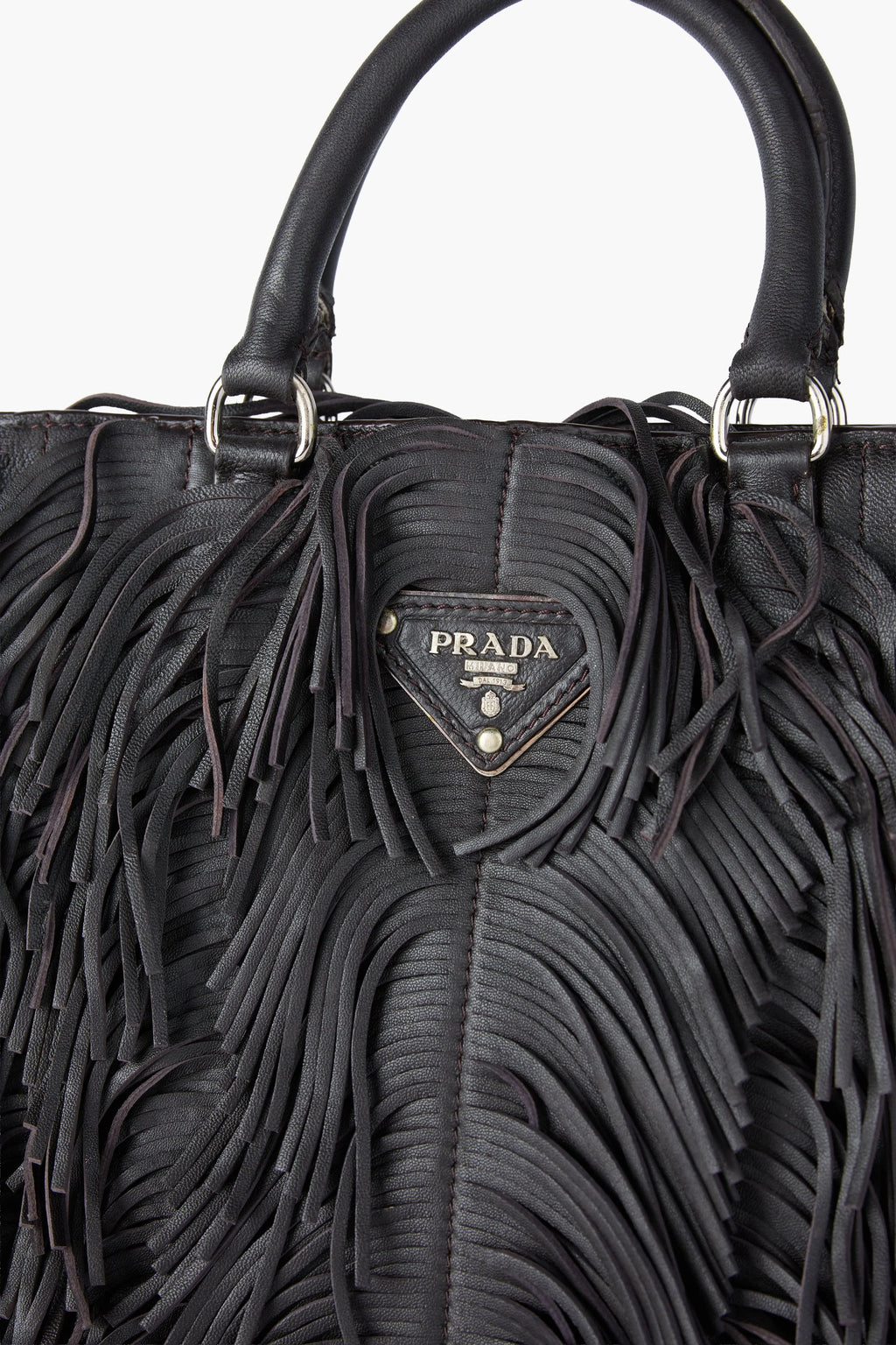 Prada Fringe Nappa Bag