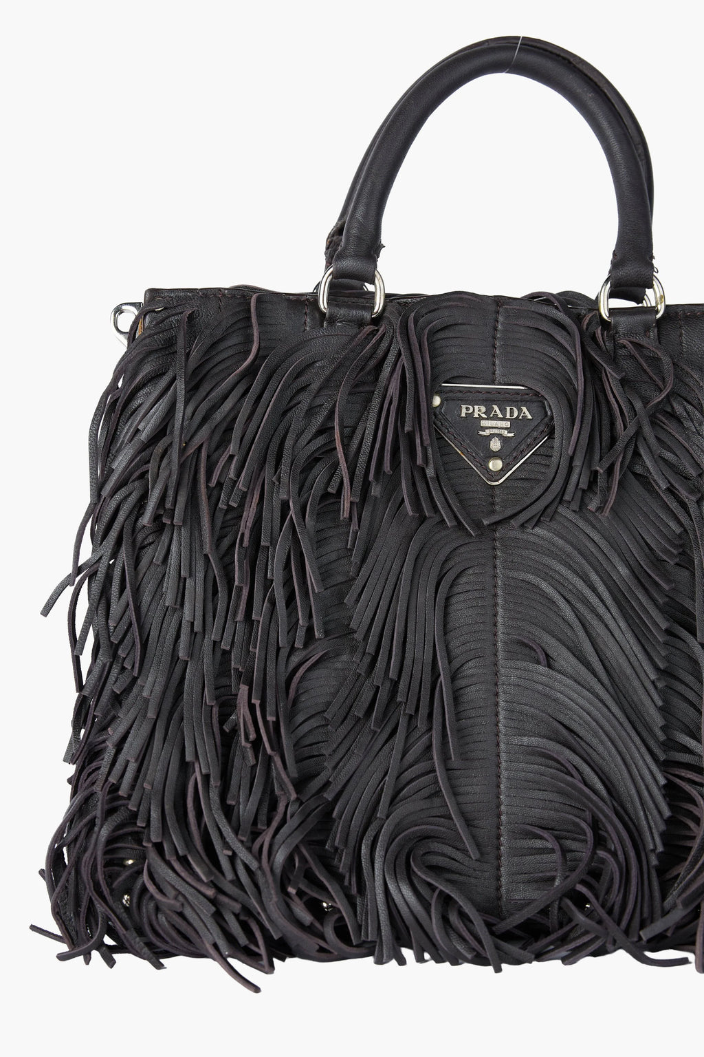 Prada Fringe Nappa Bag