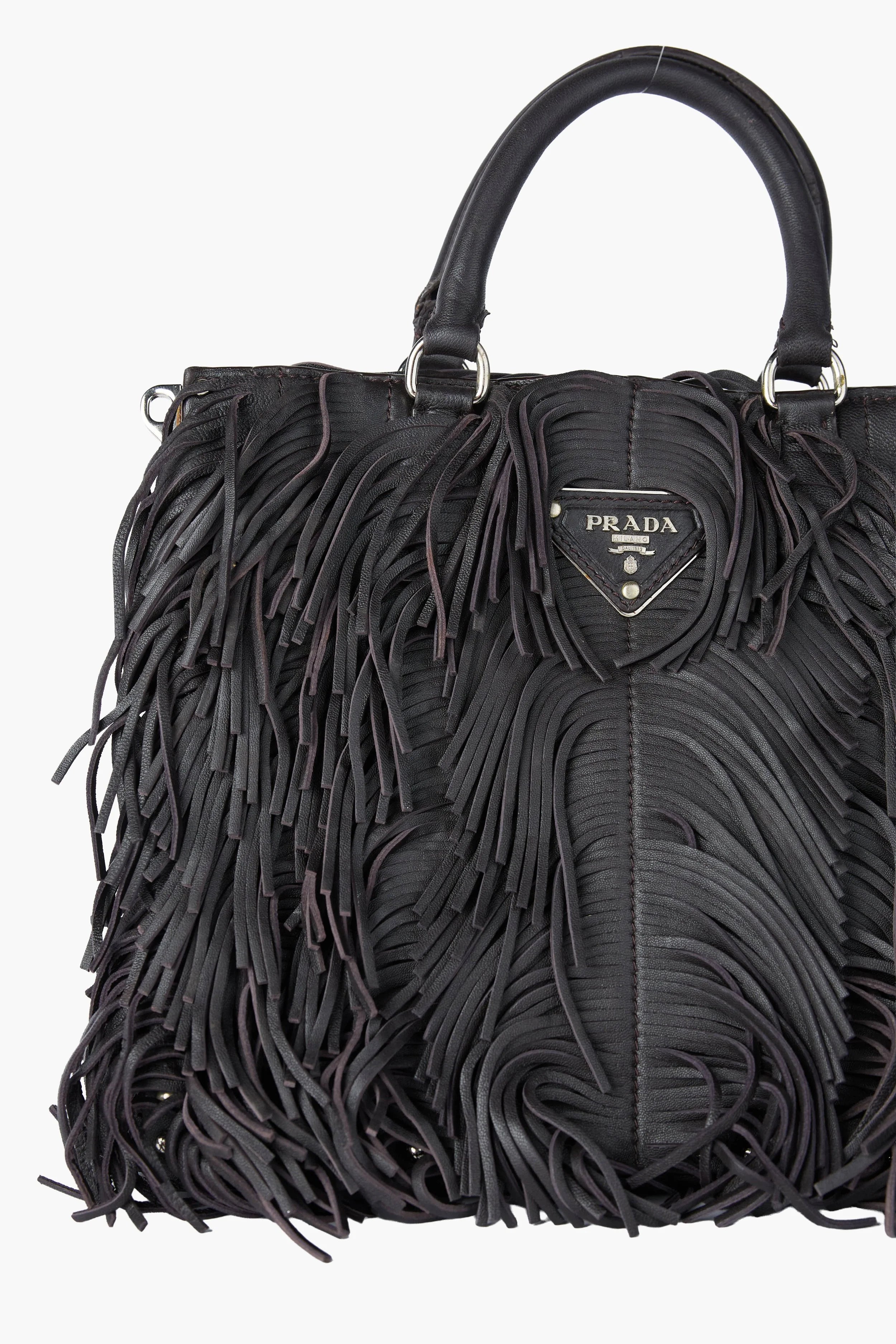 Prada Fringe Nappa Bag