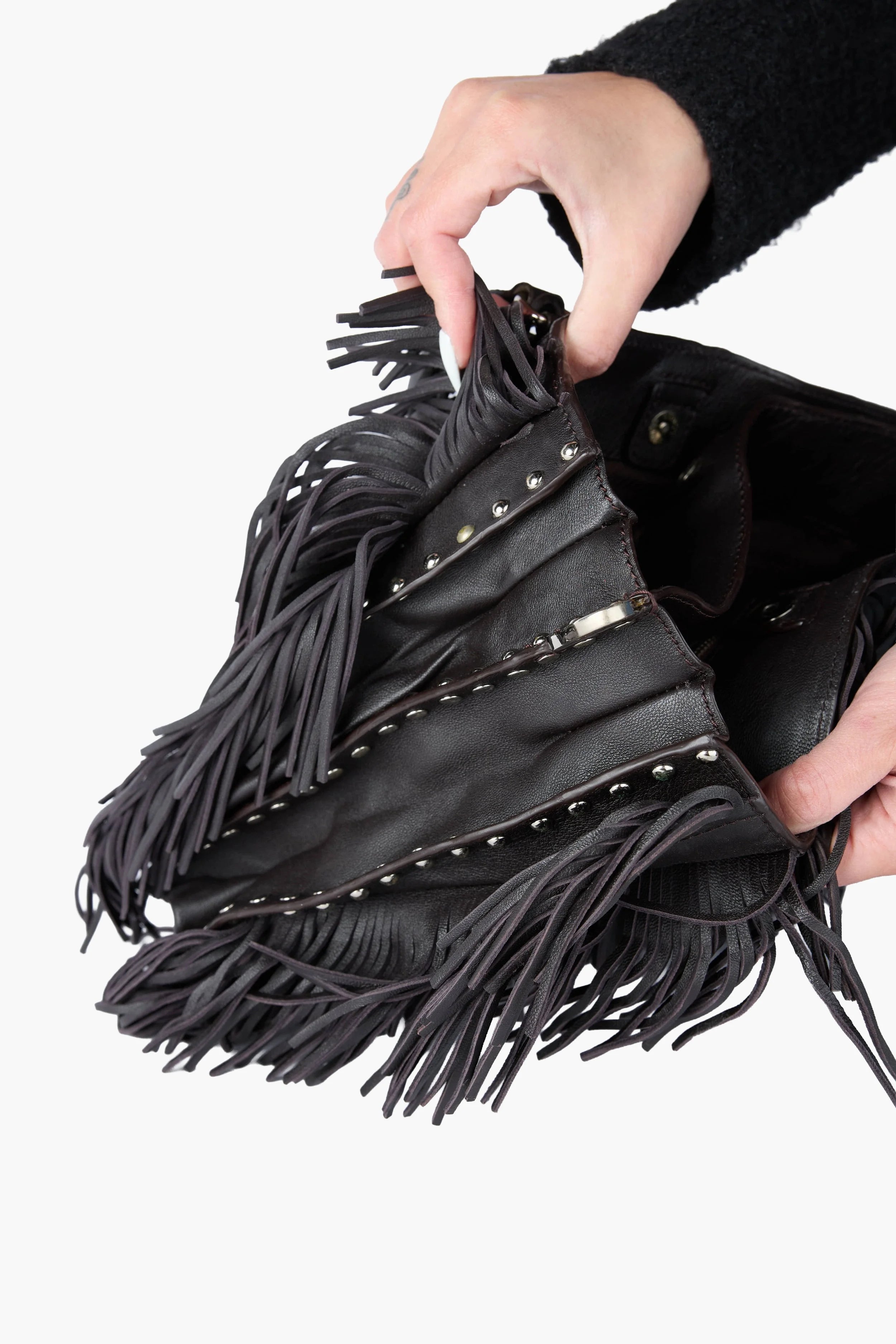 Prada Fringe Nappa Bag