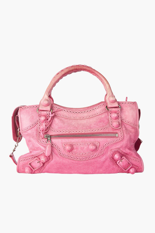 Balenciaga Pink City Bag