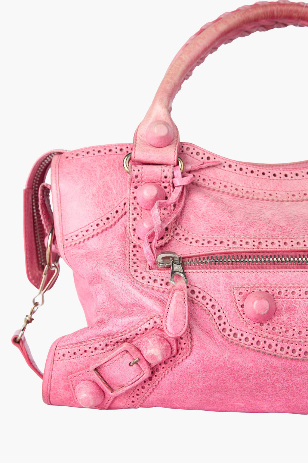 Balenciaga Pink City Bag