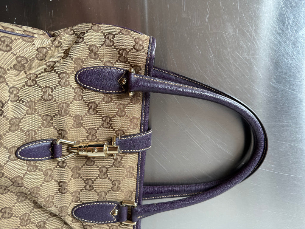 GUCCI GG JACKIE TOTE