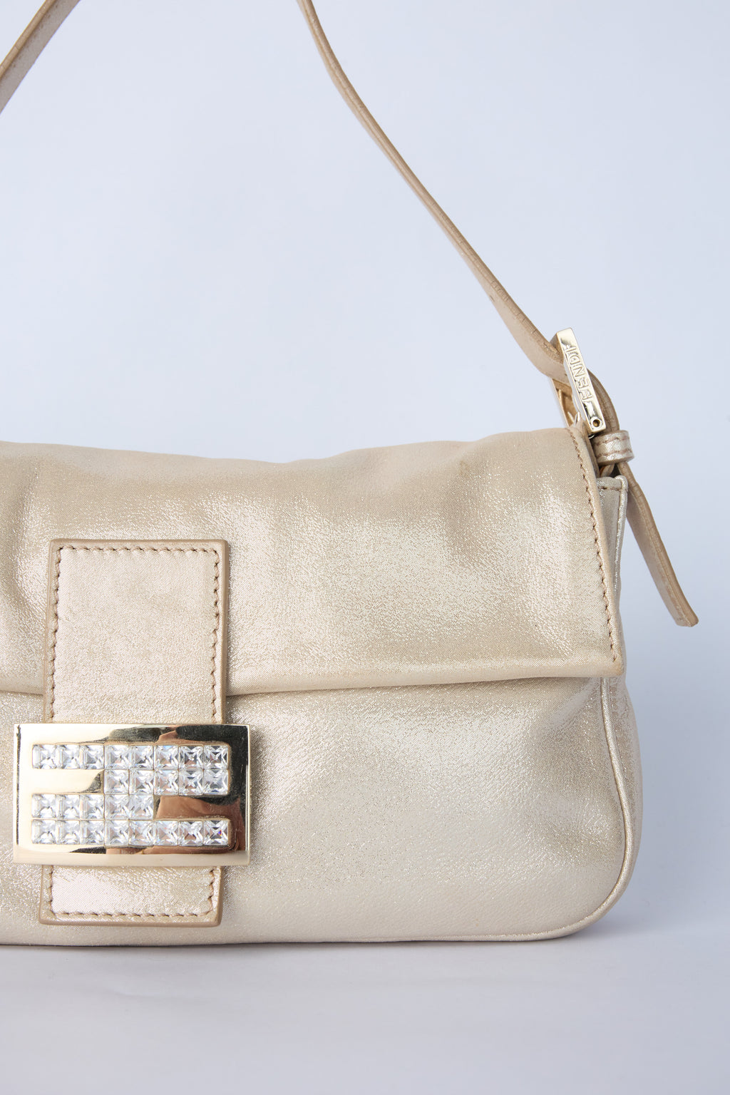 FENDI IRIDSECENT SHIMMER BAGUETTE