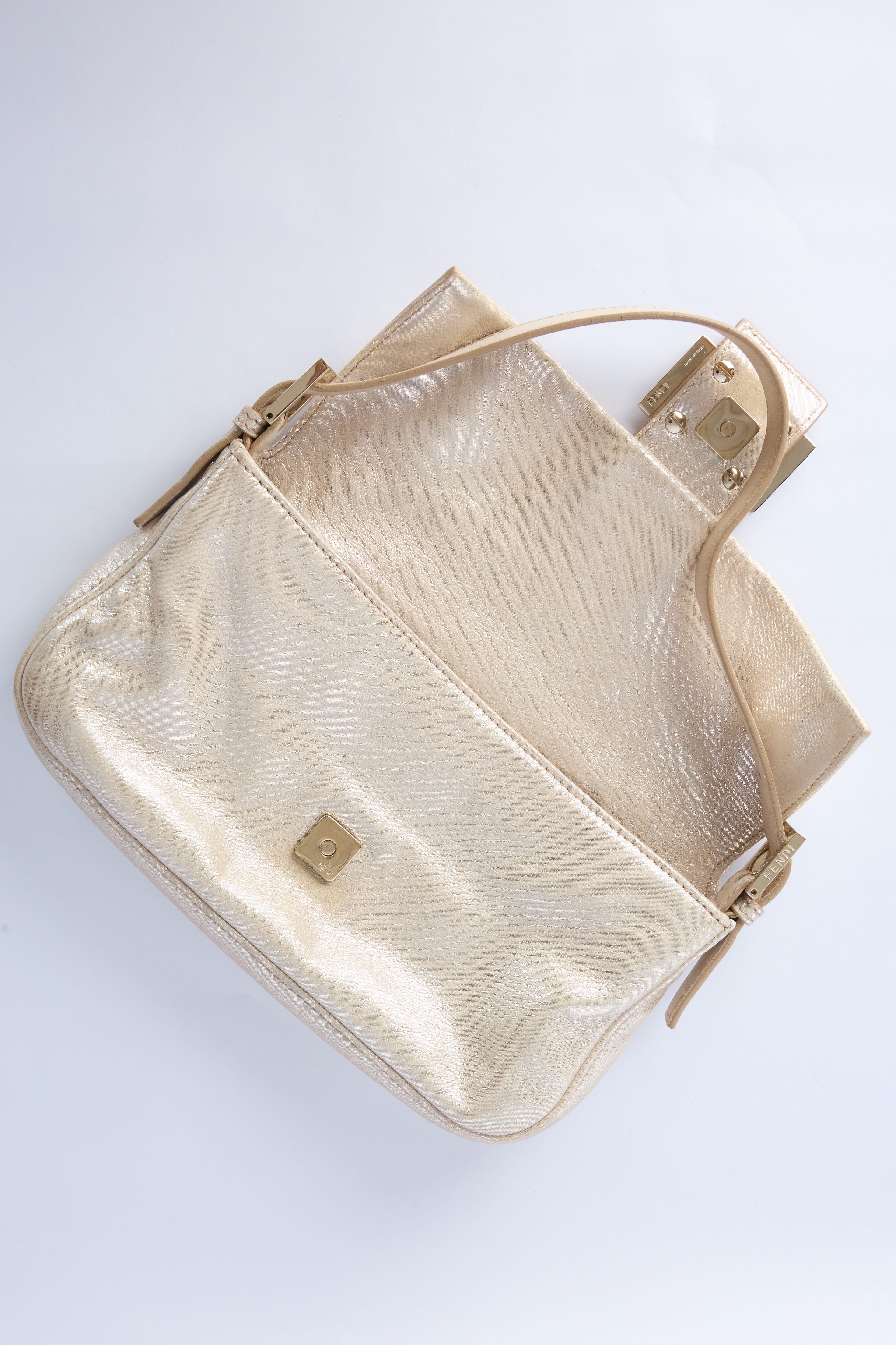 FENDI IRIDSECENT SHIMMER BAGUETTE