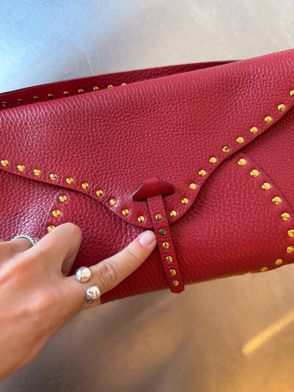 CELINE STUDDED POCHETTE