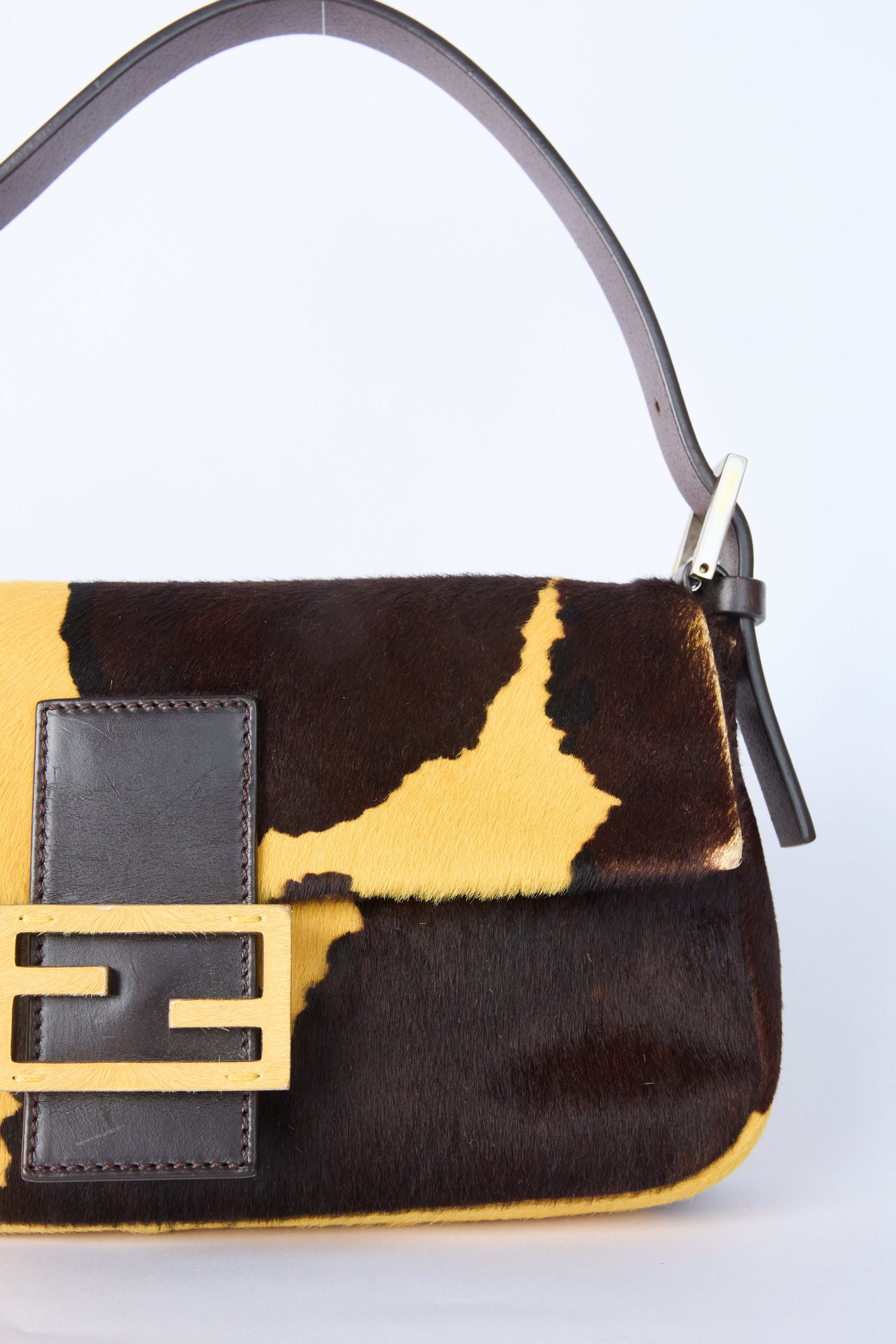 FENDI COWPRINT BAGUETTE
