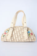 DIOR DIORISSIMO FLORAL EMBROIDERED BAG