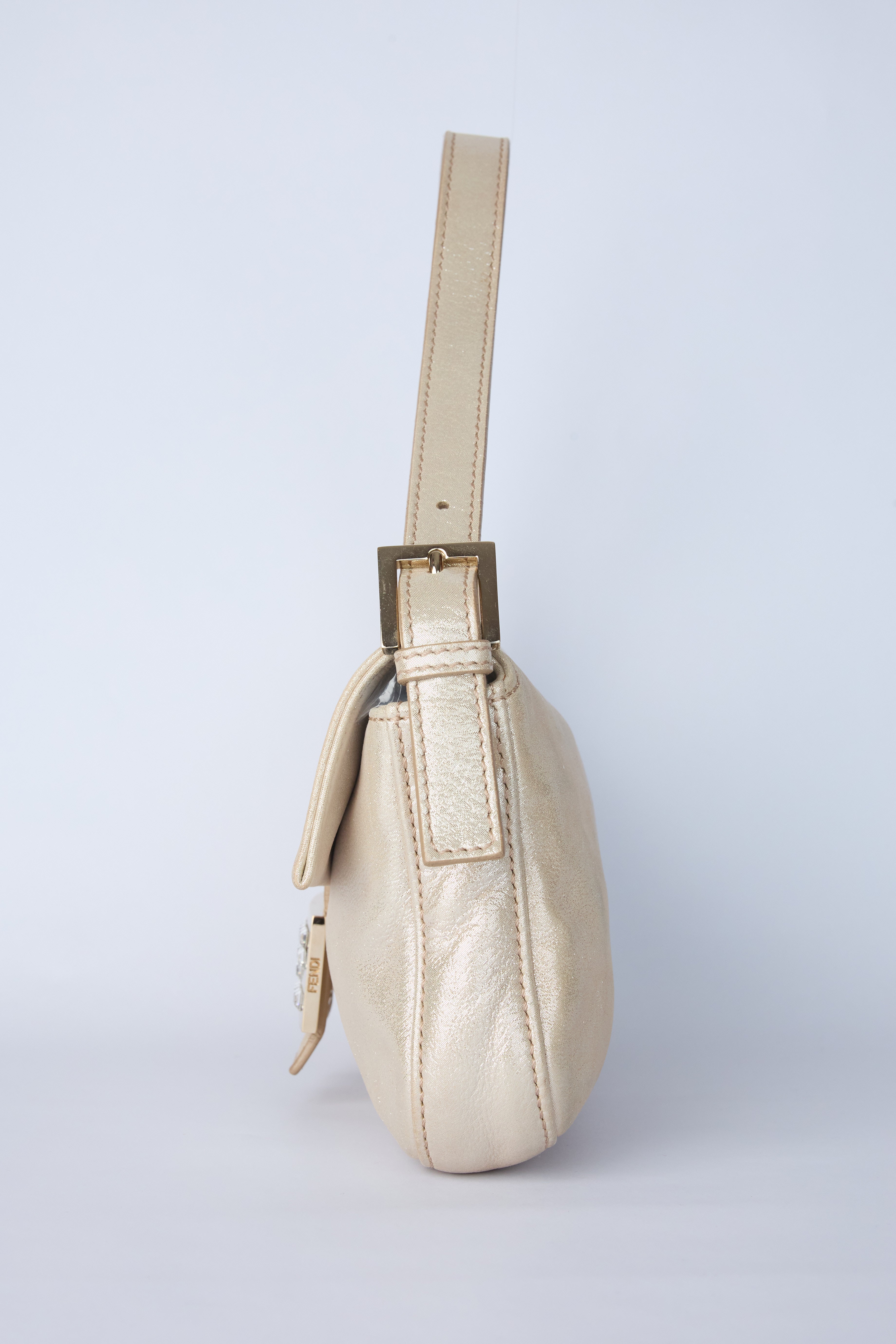 FENDI IRIDSECENT SHIMMER BAGUETTE