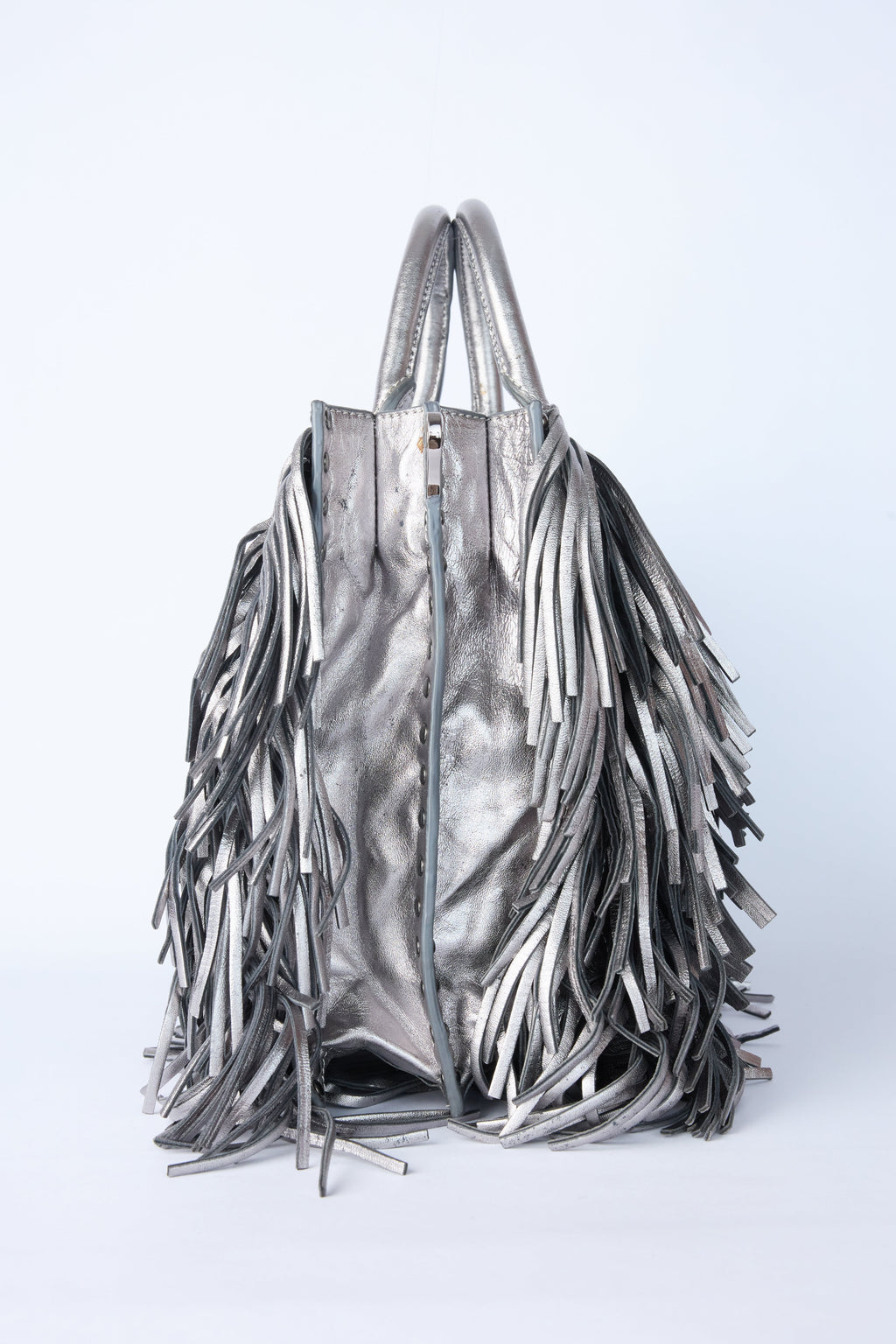 PRADA METALLIC FRINGE BAG